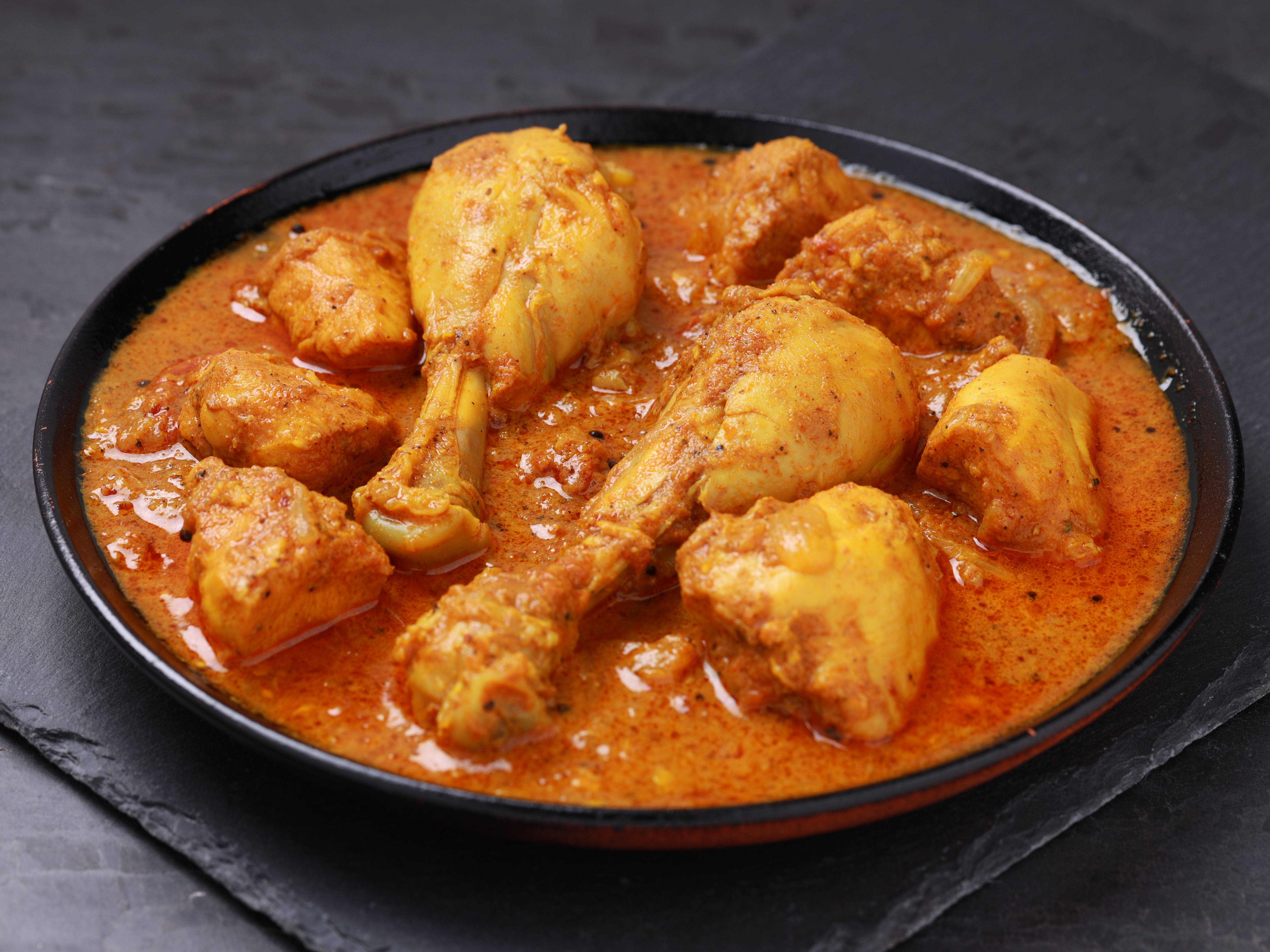 Andhra Chicken Curry.