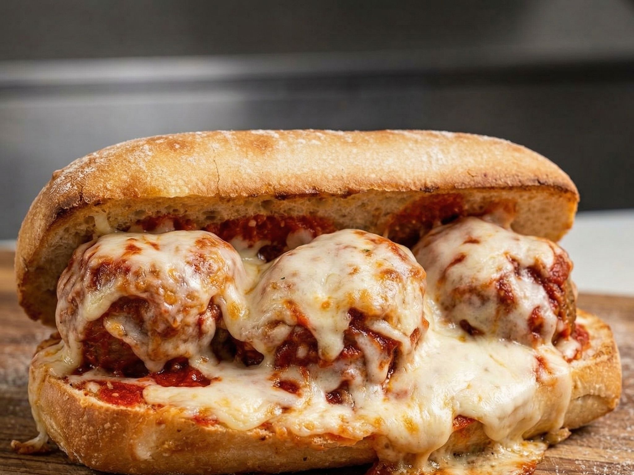 Italian Meatball Sandwich-O
