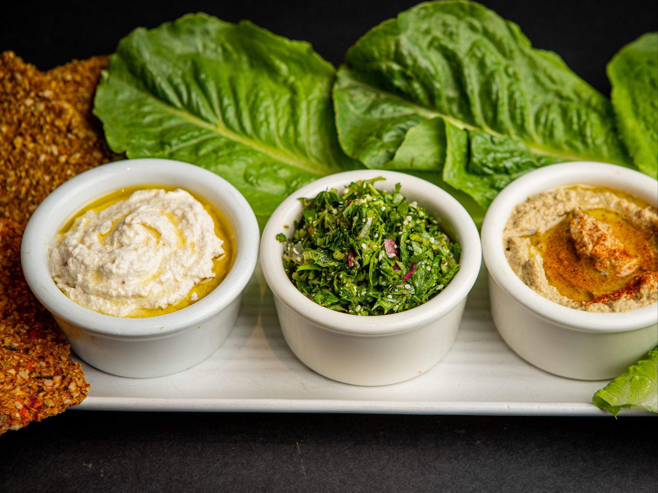 Lebanese Sampler Platter.