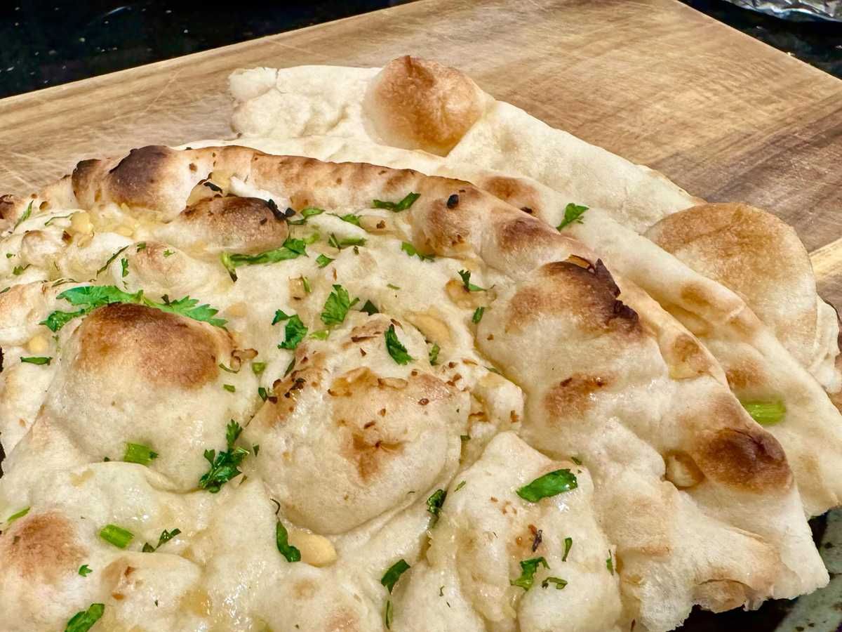 Garlic Naan.