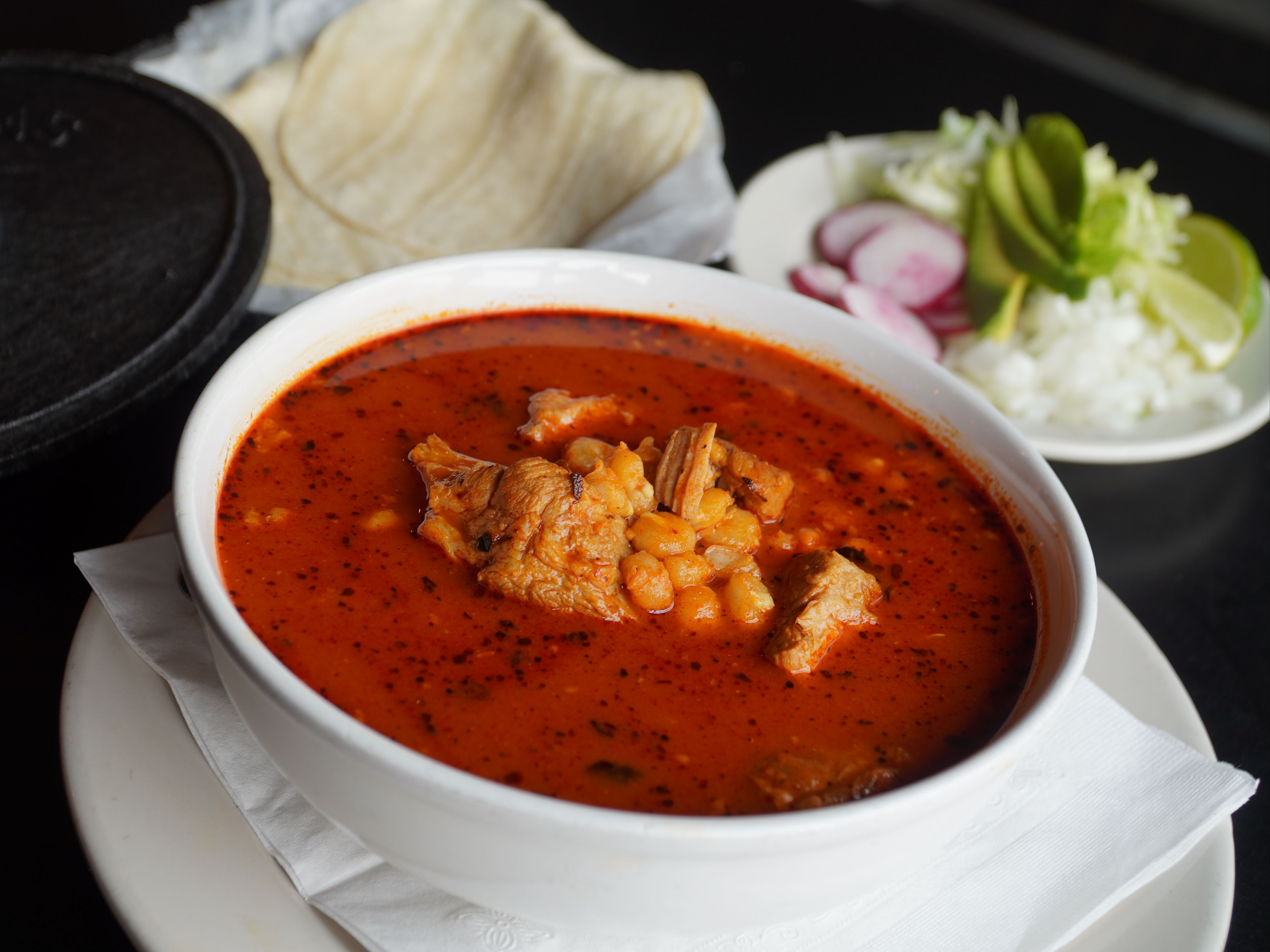Pozole Rojo.