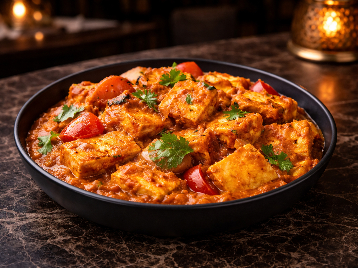 Paneer Tikka Masala.