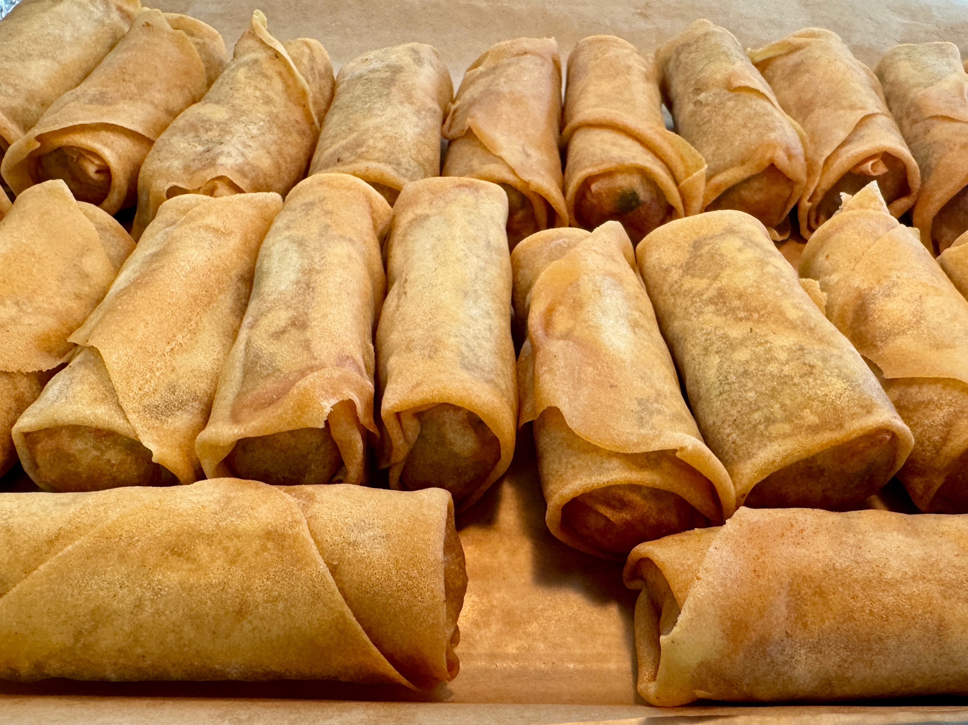 01. Vegetable Eggrolls (4pcs).
