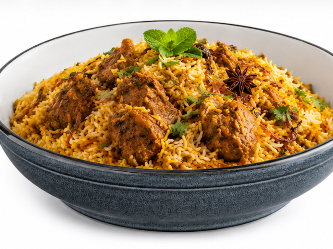 Lamb Biriyani.