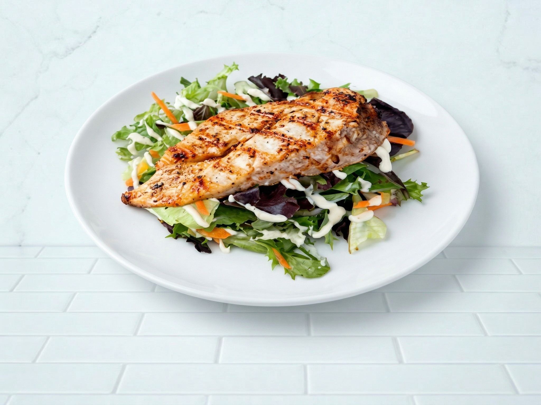 Grilled Chicken House Salad.