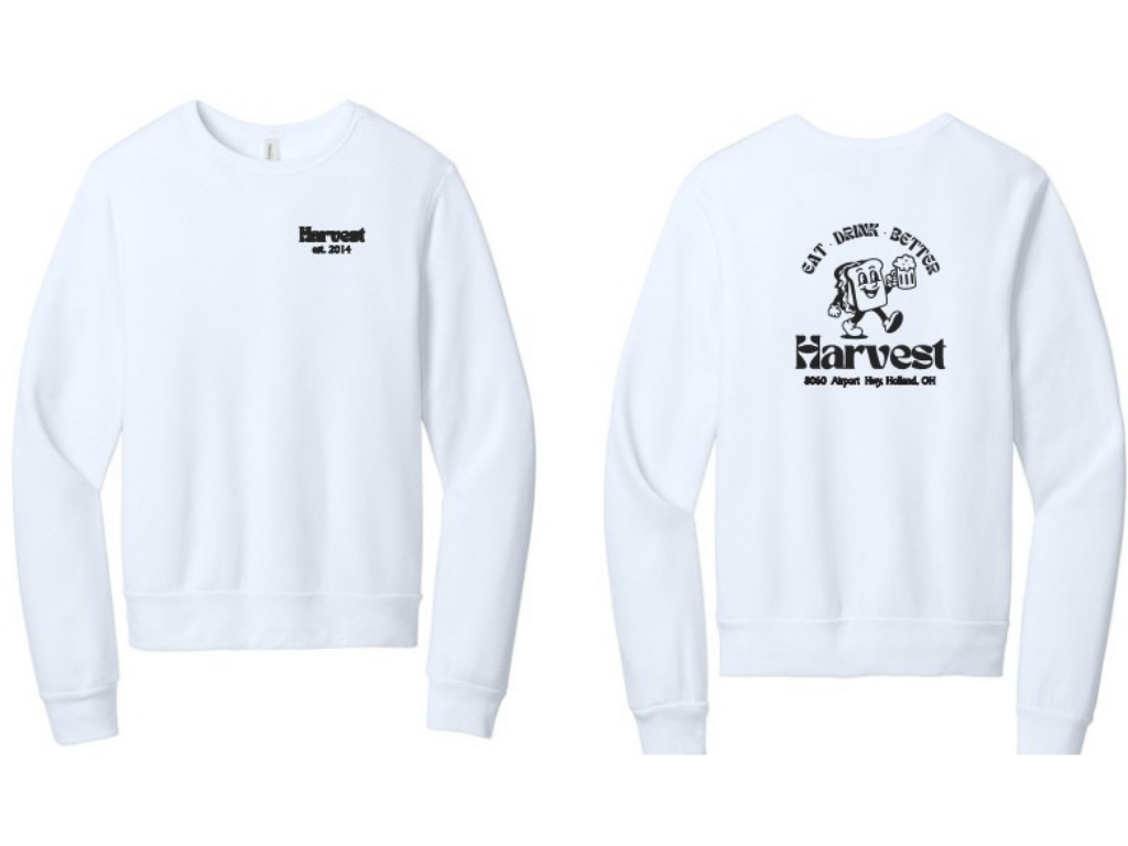 Harvest Threads Crewneck - White.