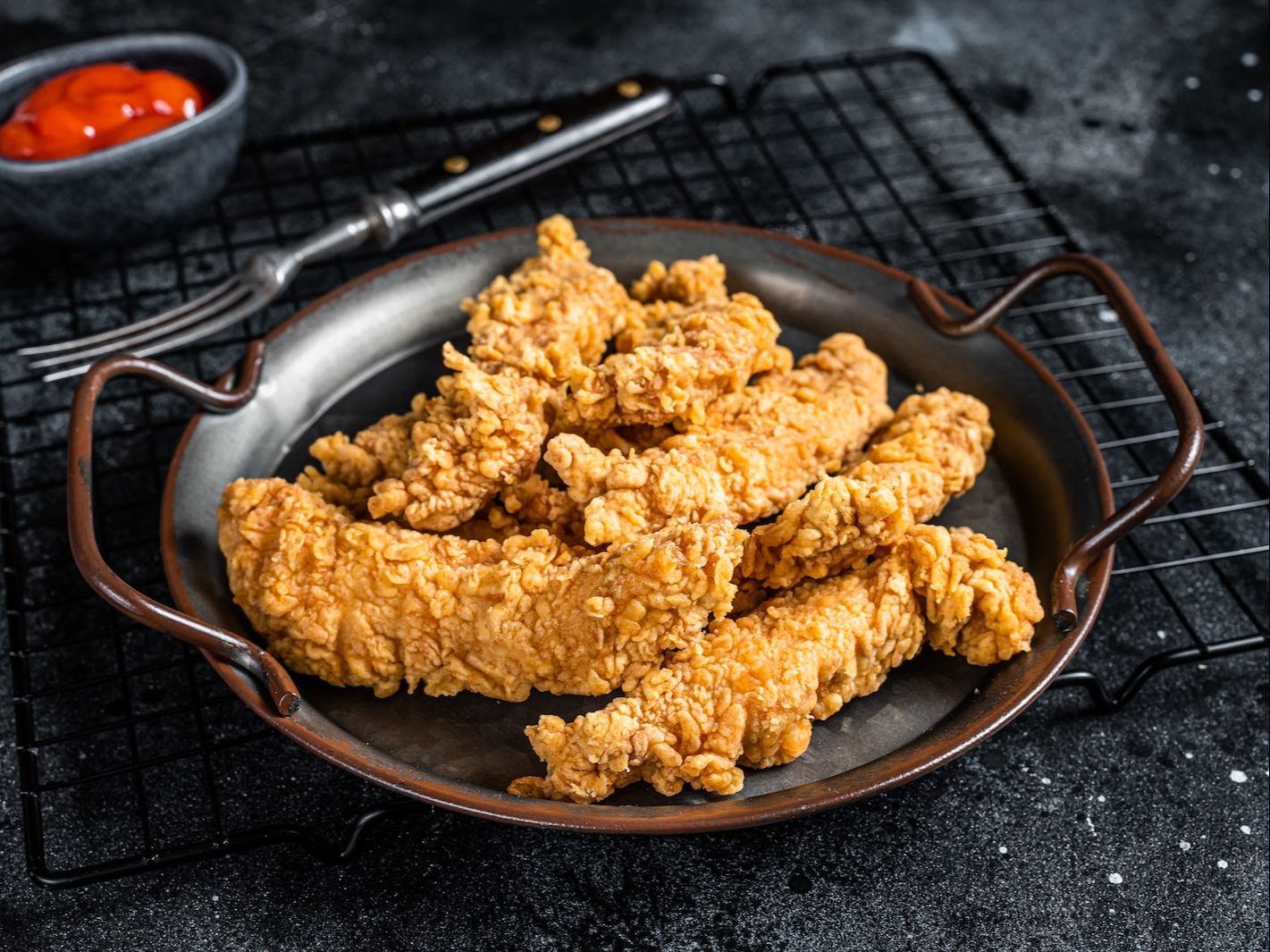 5 Pcs Chicken Fingers.