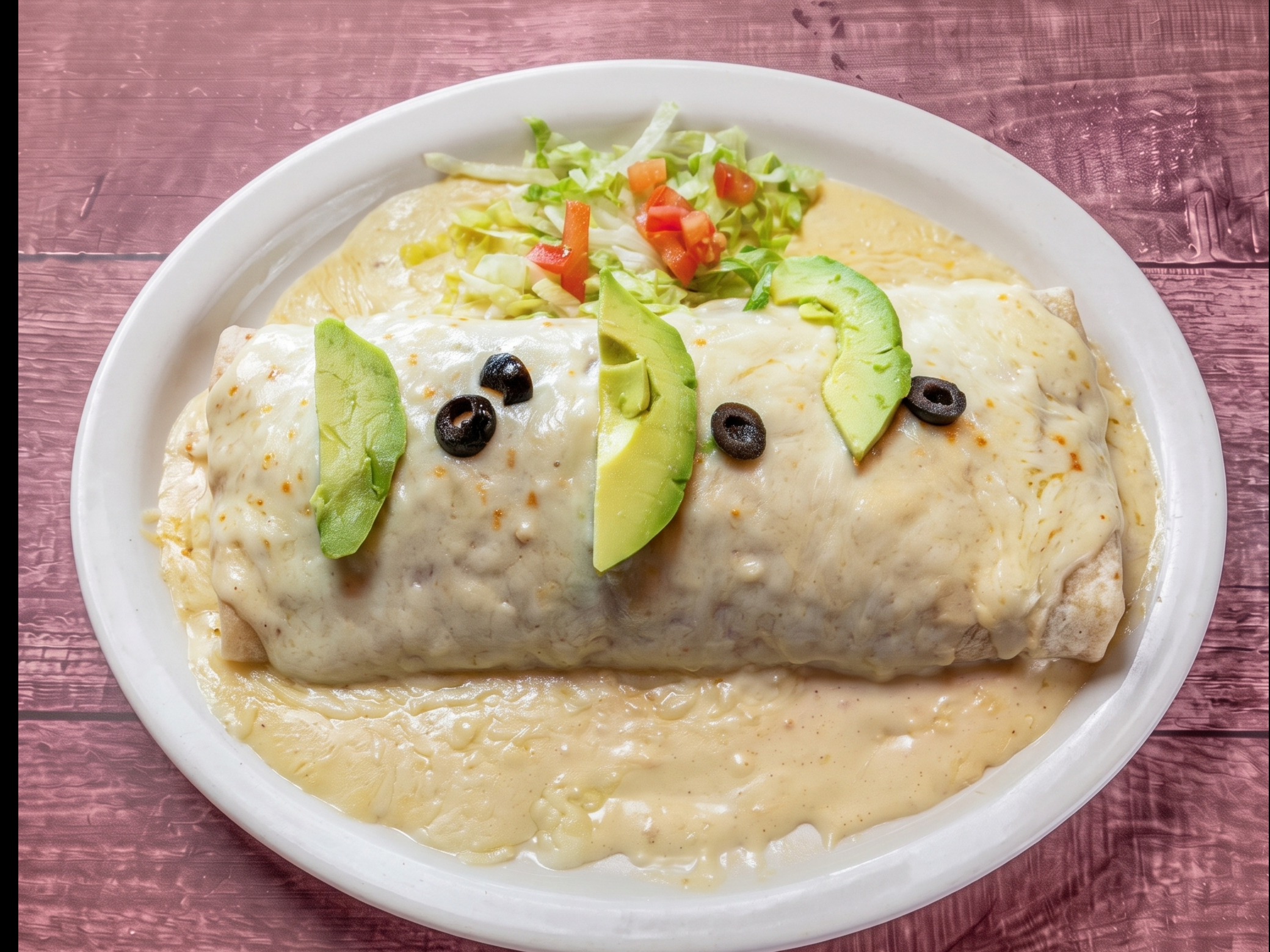 Burrito Del Mar.