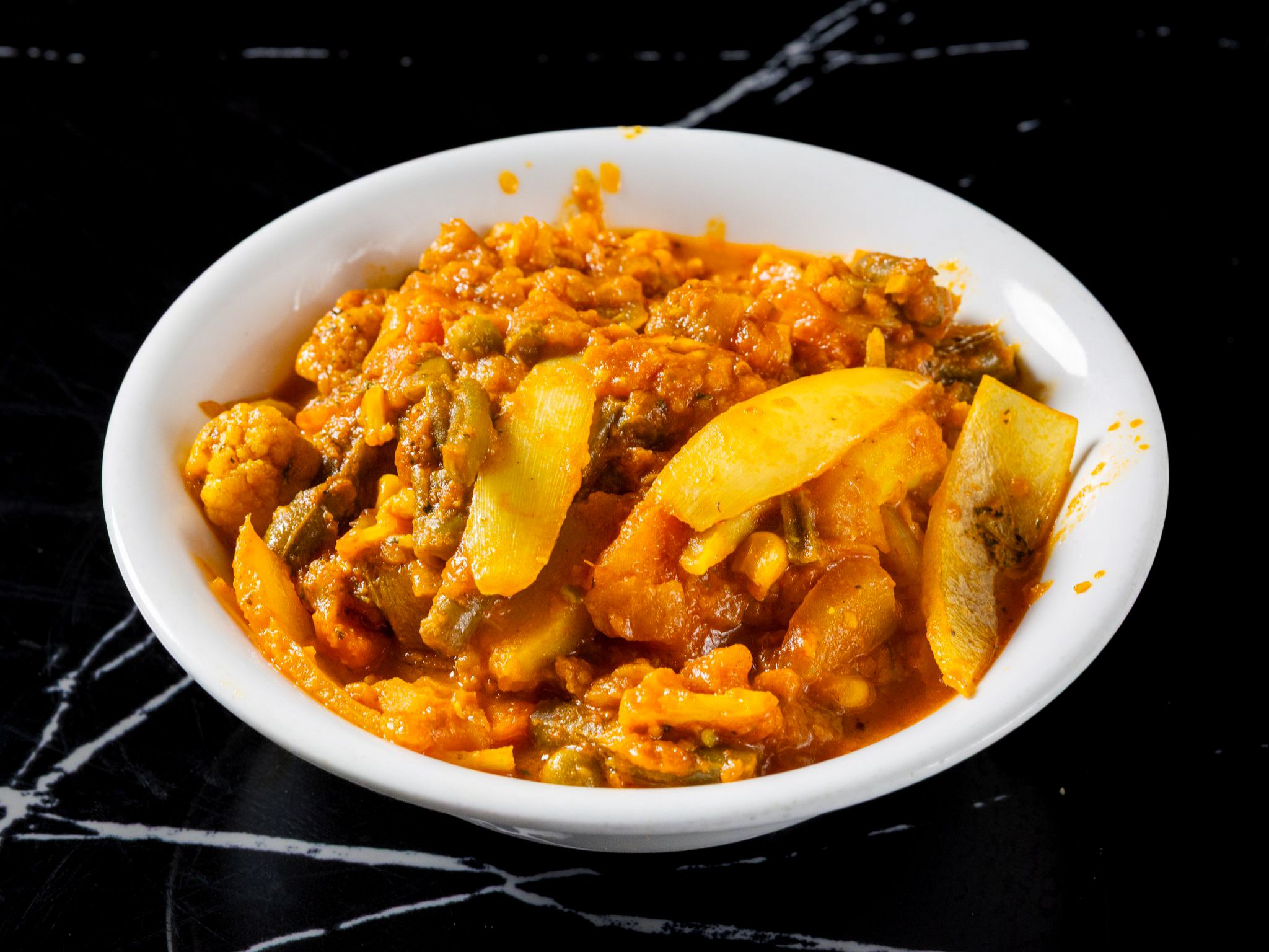 Vegetable Jalfrezi.