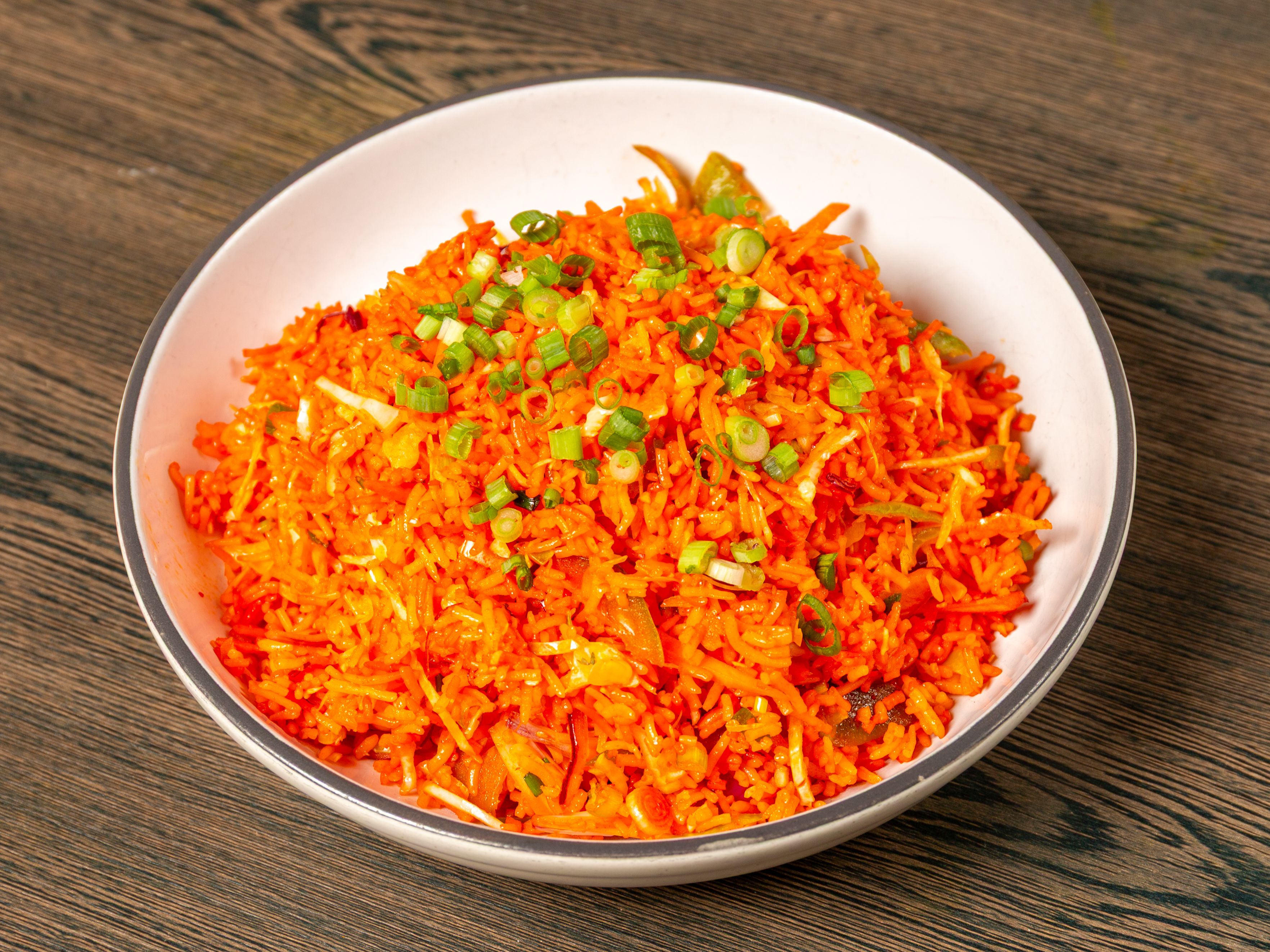 Veg fried rice (Vegan)