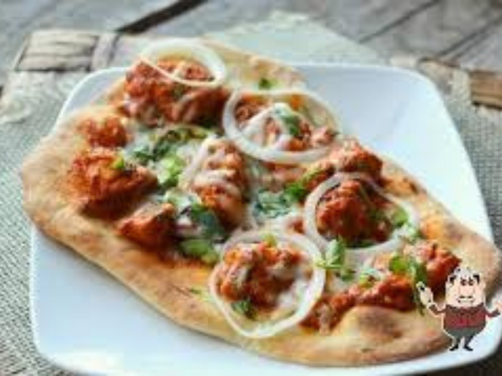 Chicken Tikka Naan.
