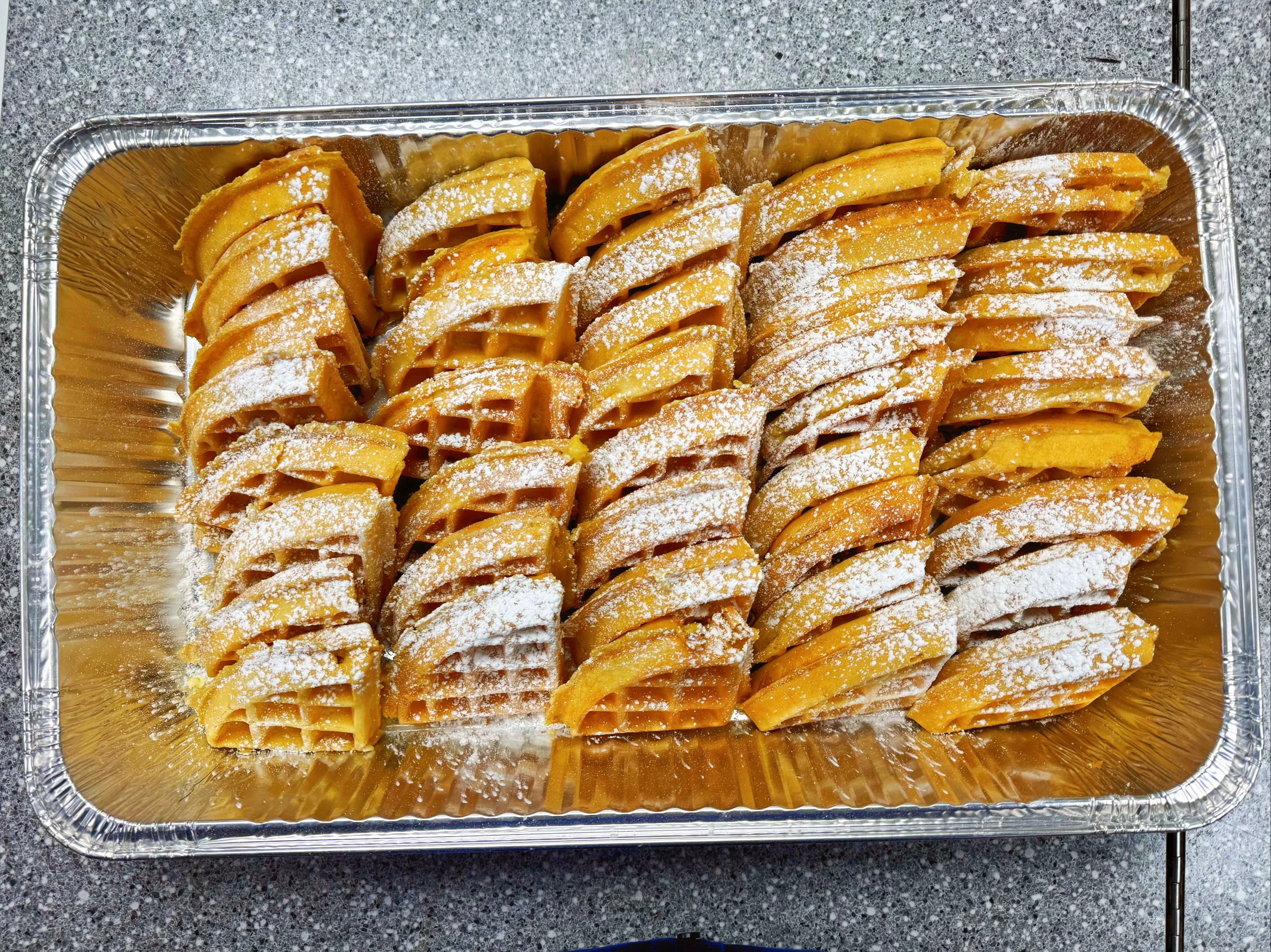 Large Full Tray Belgian Waffles Only ( Party Order )