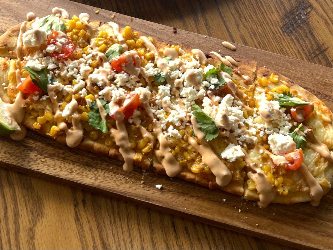 Street Corn Flatbread.