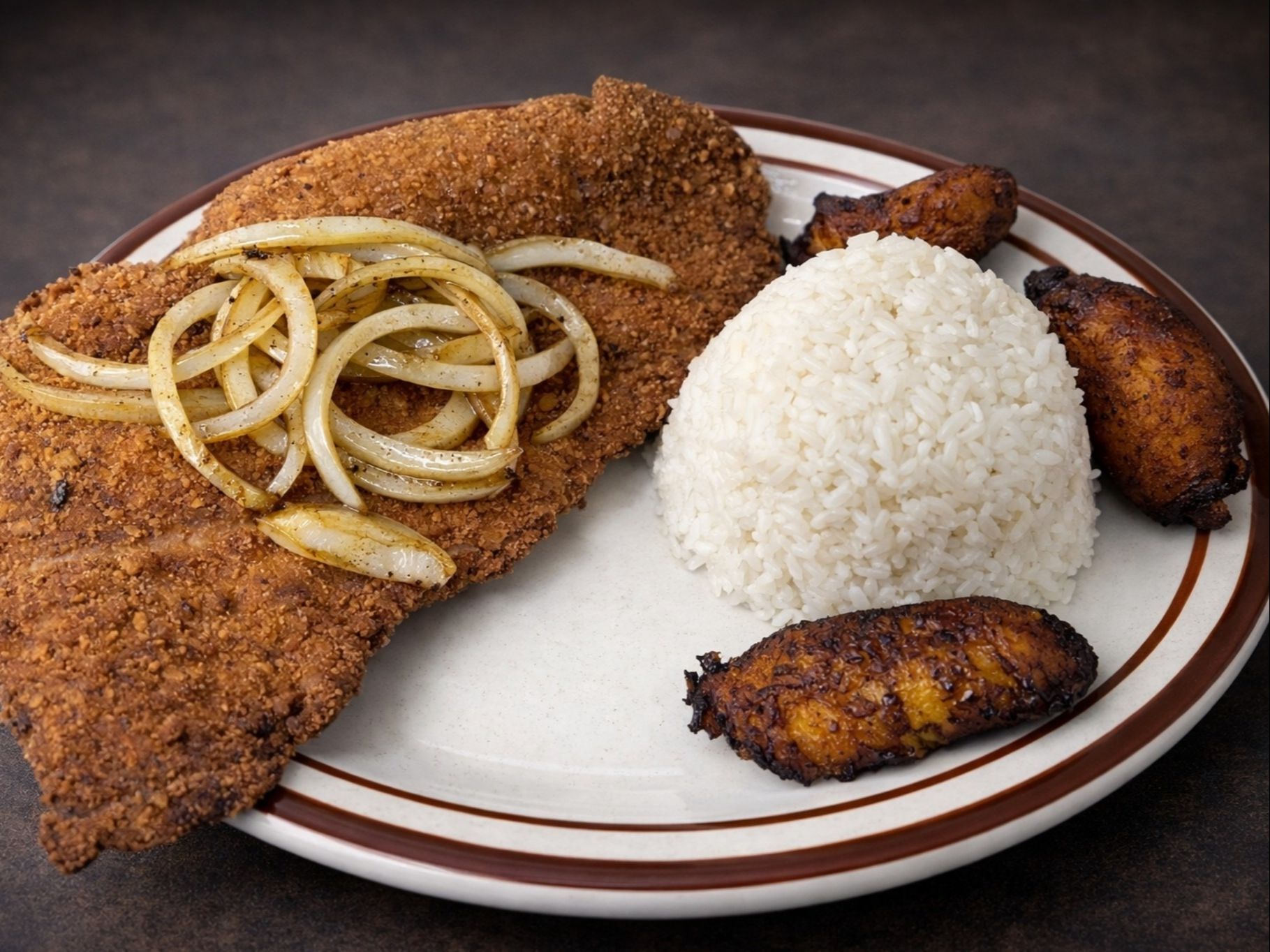 #3 Bistec Empanizado