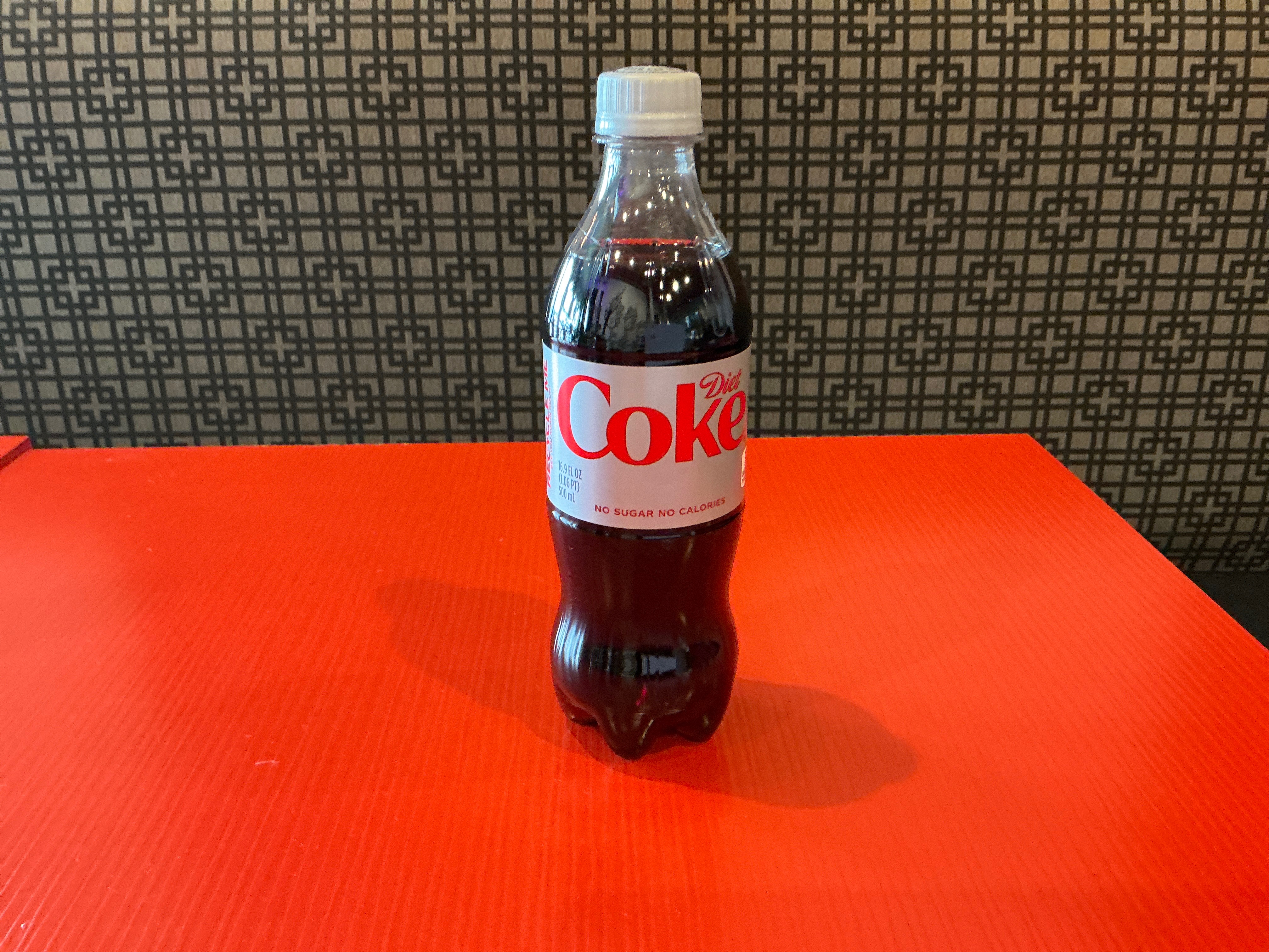 BOTTLE DIET COKE.
