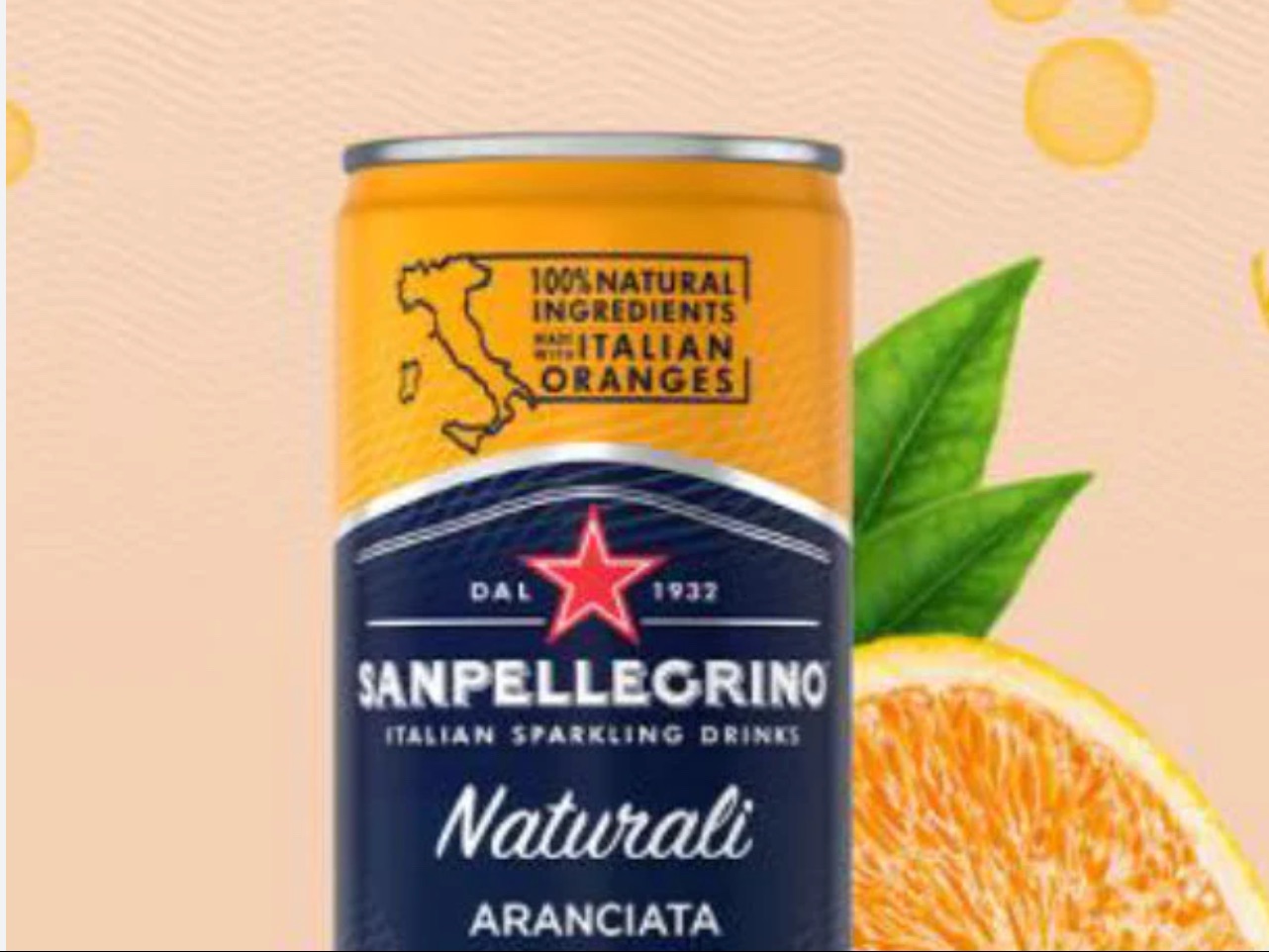 Aranciata - Italian Soda.
