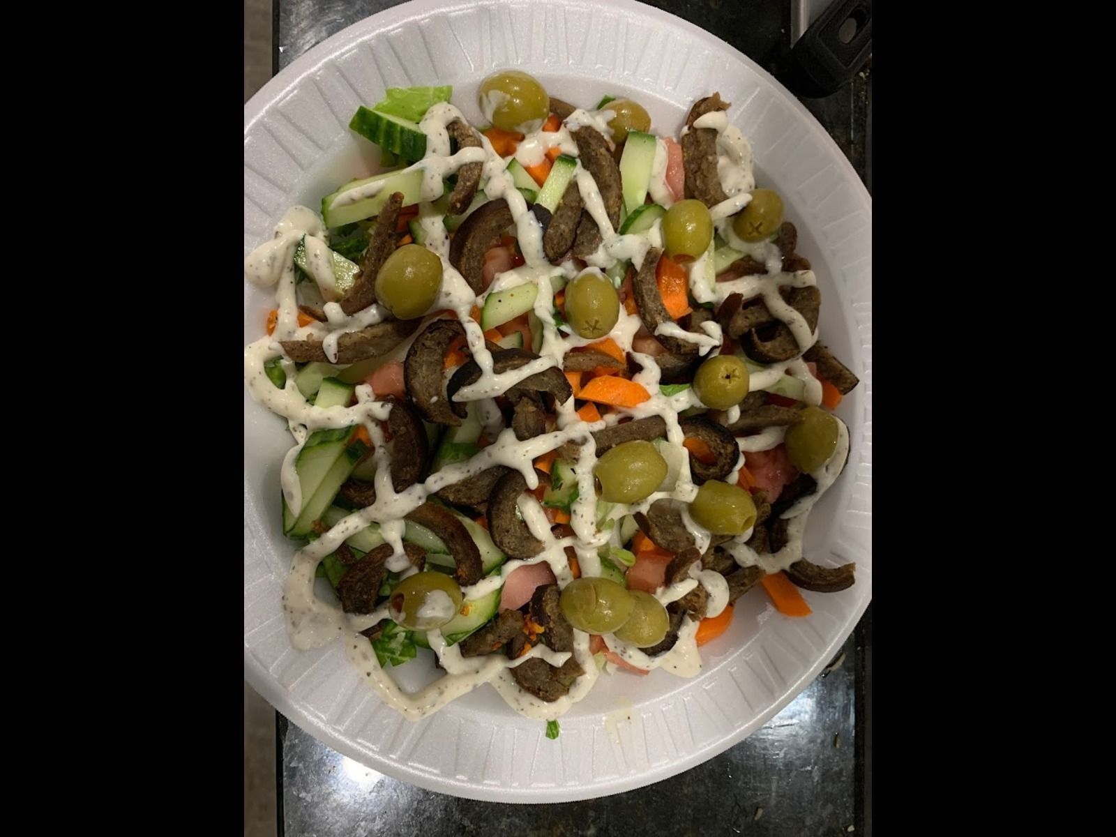 Gyro Salad.