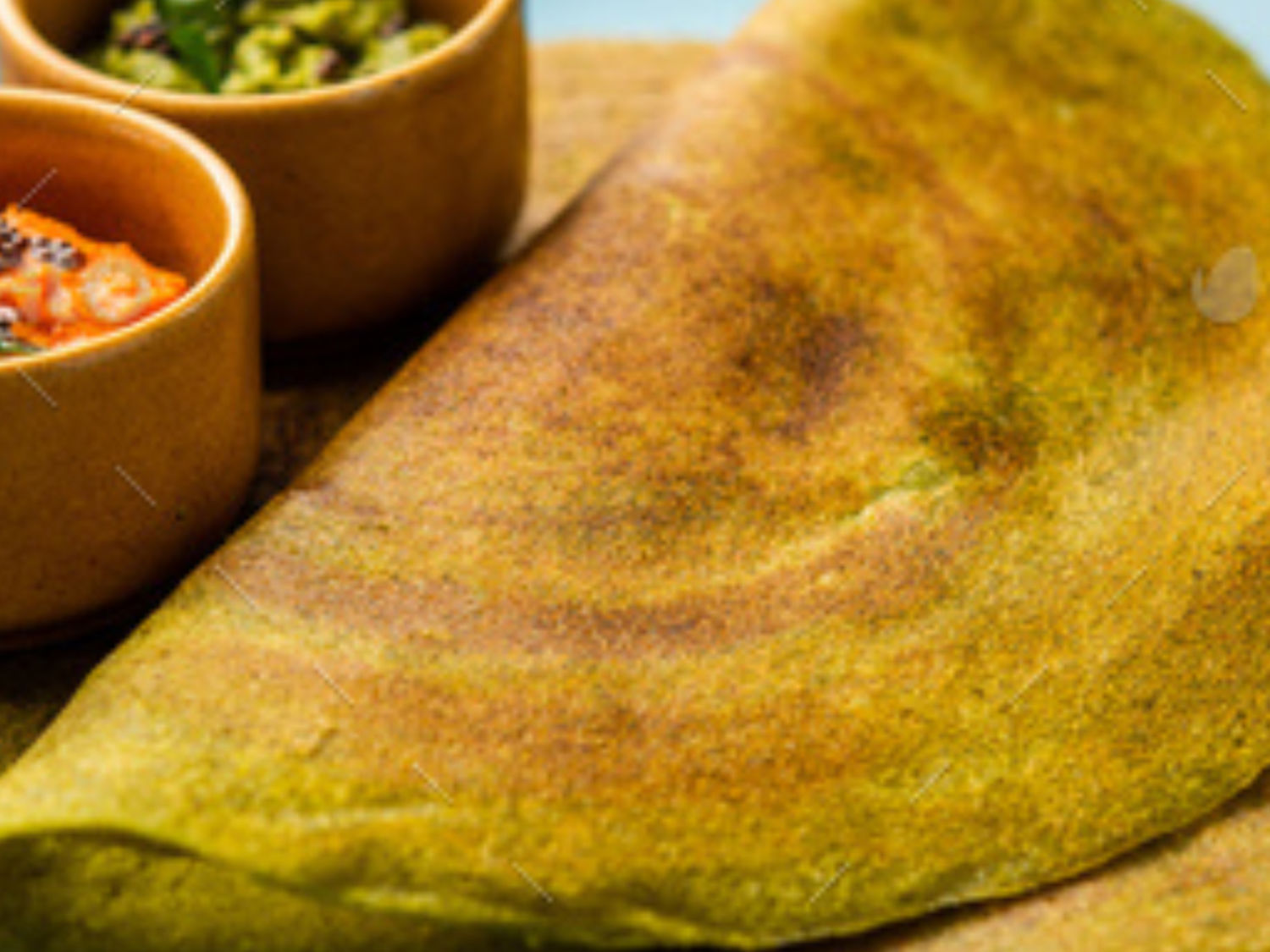Image-Pesarattu (Onion + Chilis)