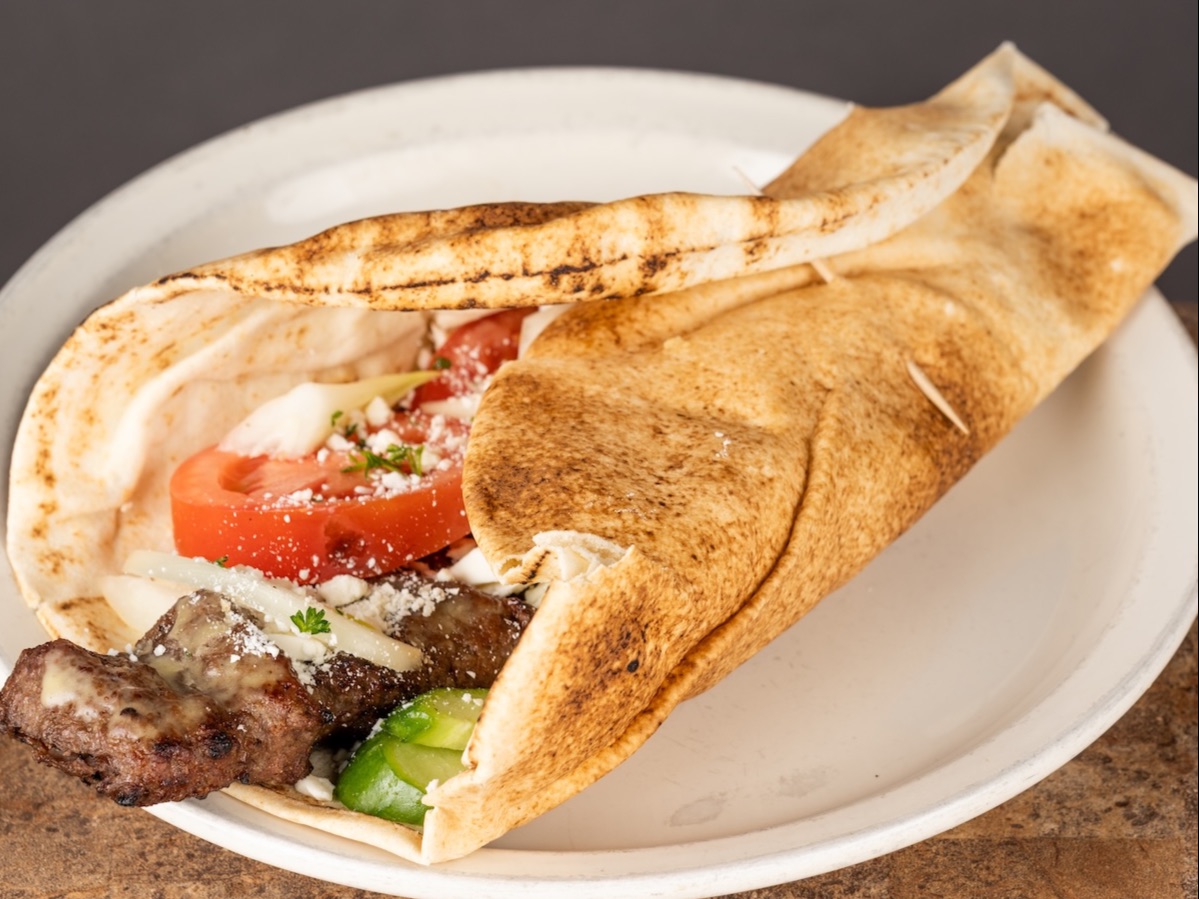 Beef Kubideh Sandwich