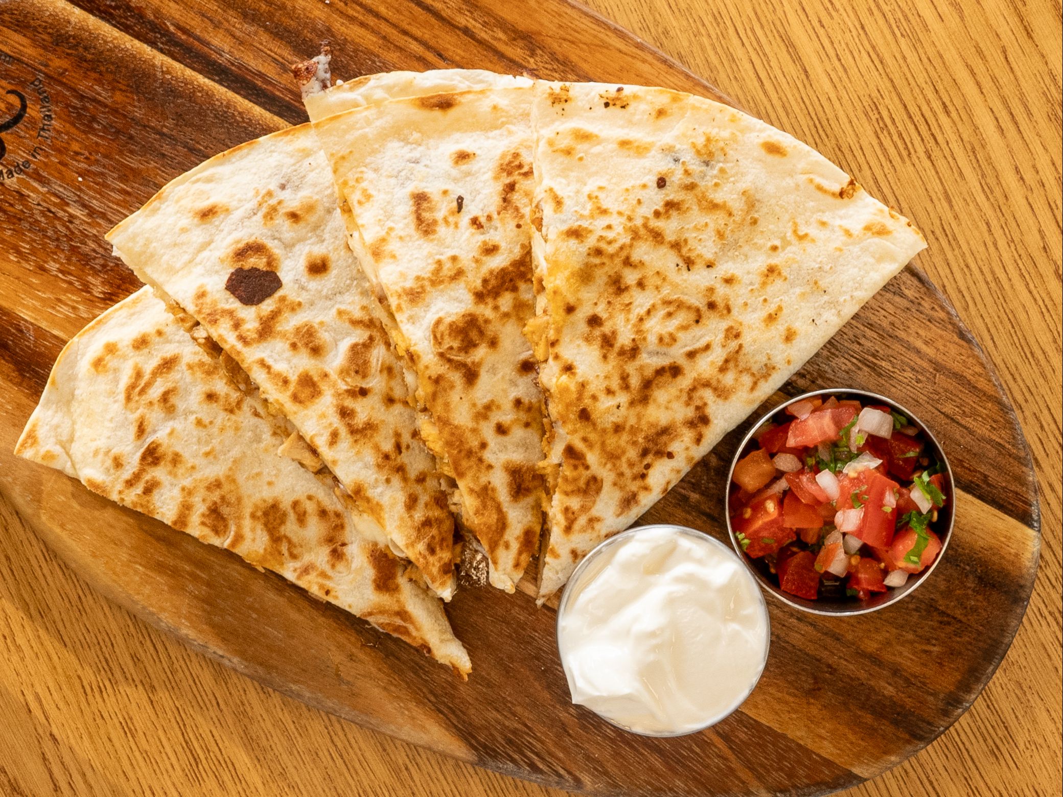 Fish Quesadilla.