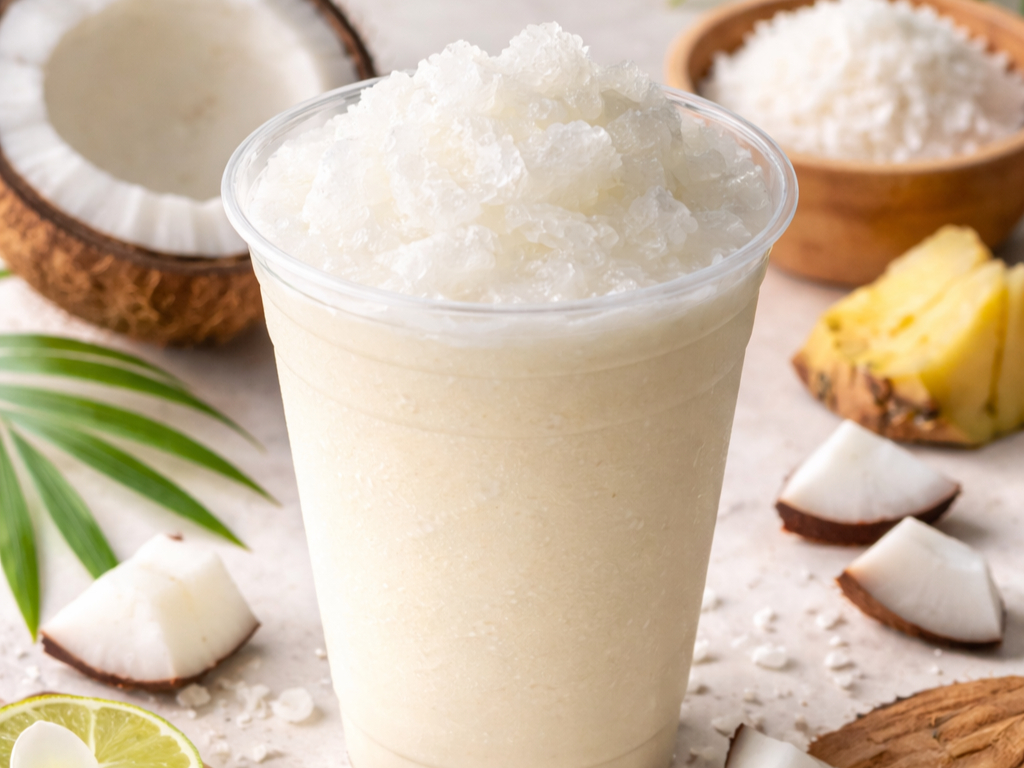 Coconut Slushy.