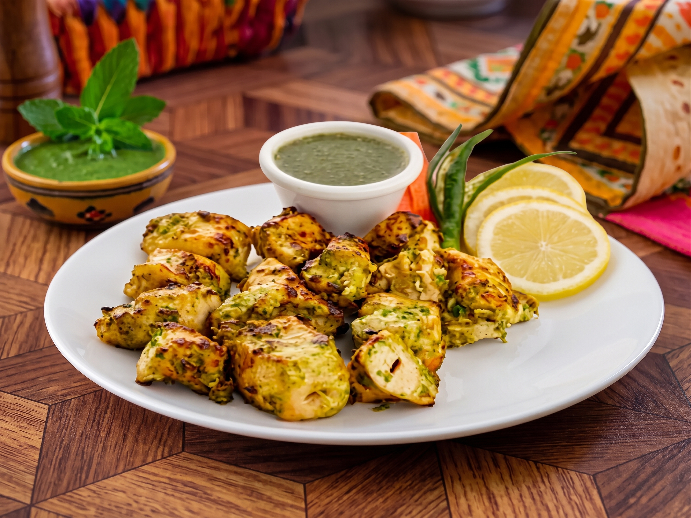 Chicken Malai Tikka 6 Pcs.