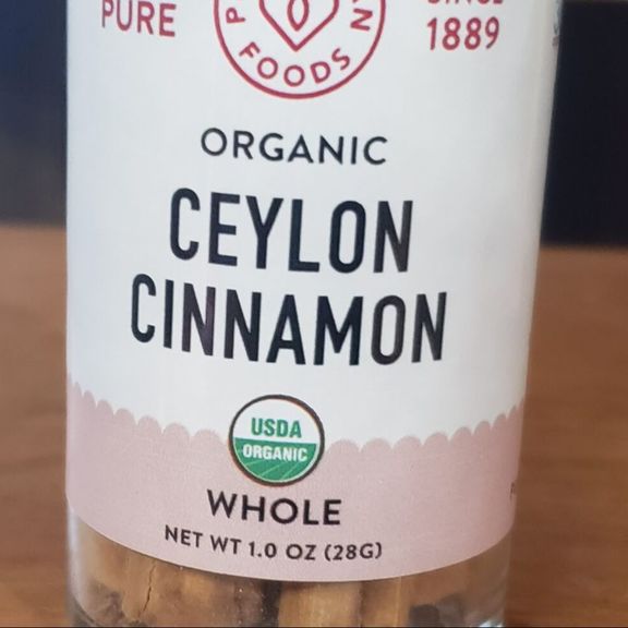 Cinnamon Ceylon Organic Whole