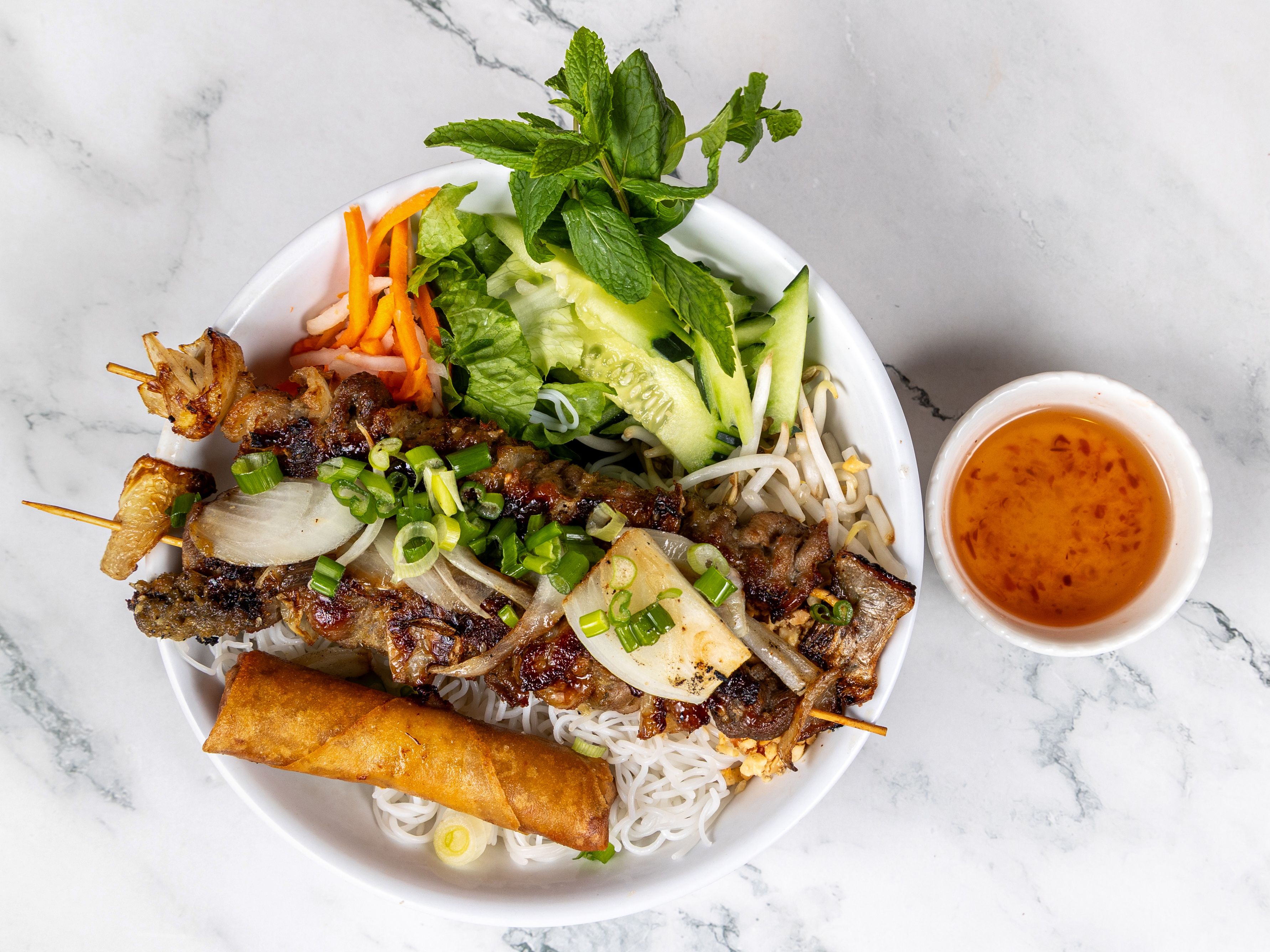 Noodle W/Grilled Pork.