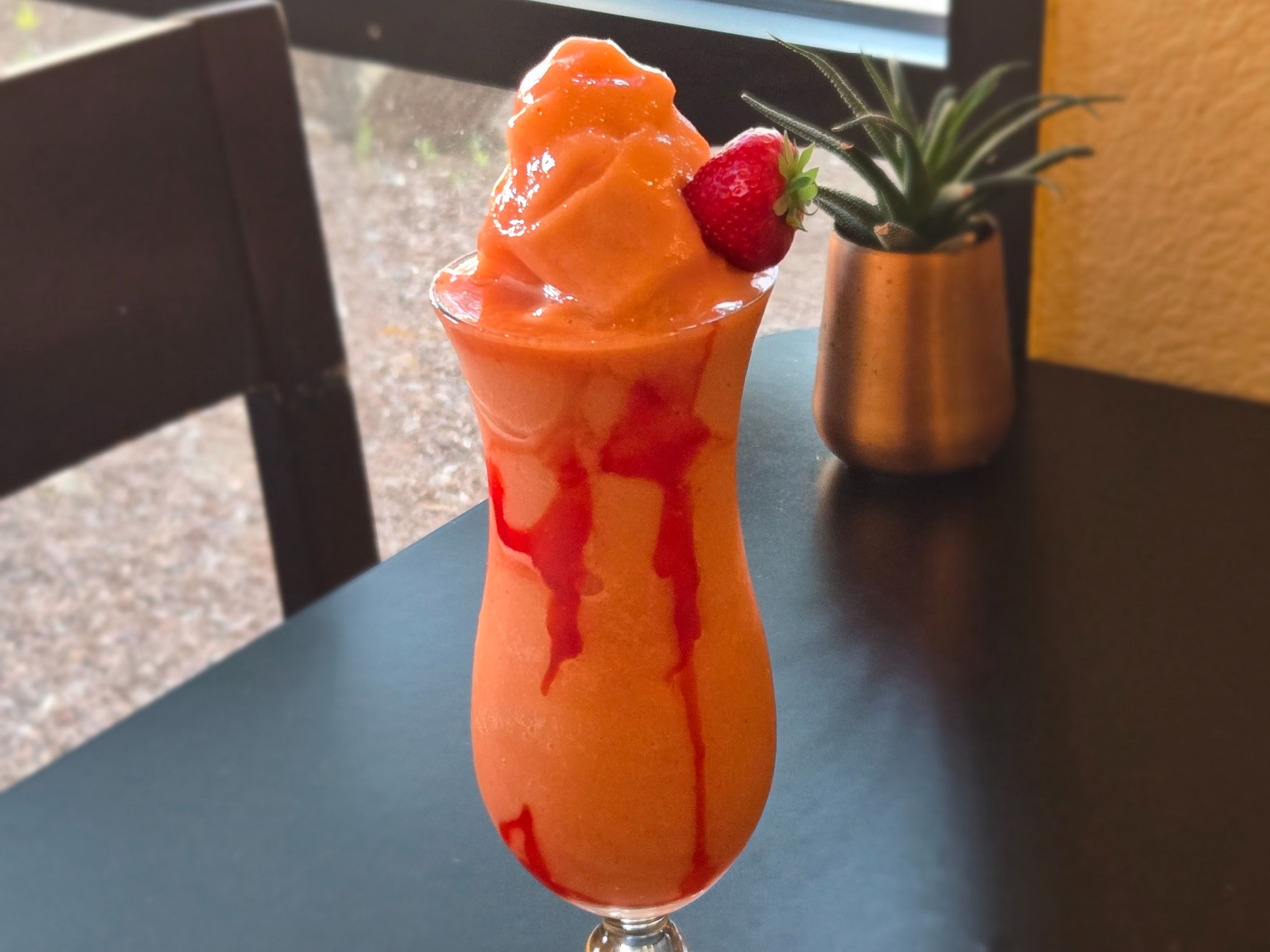 Strawberry Banana Smoothy.