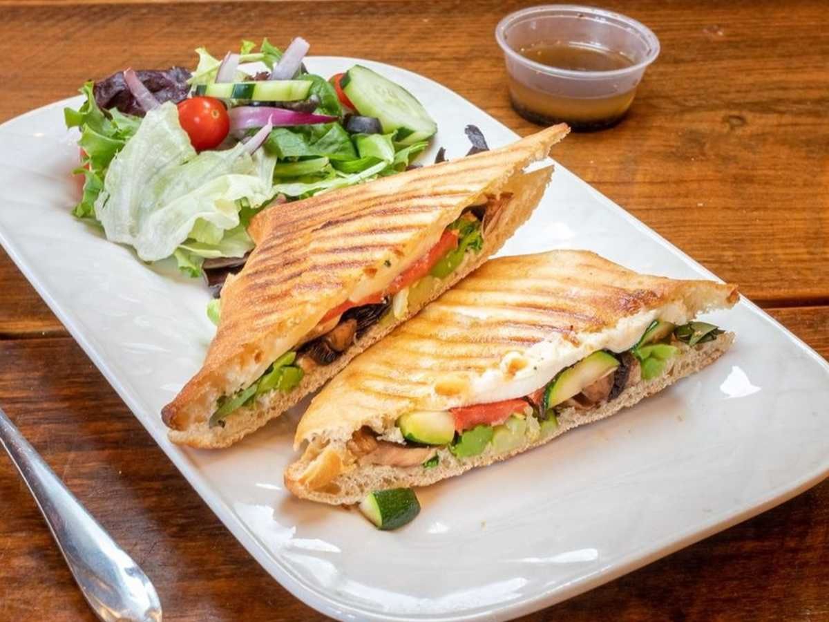 Grilled Vegetable Panini.