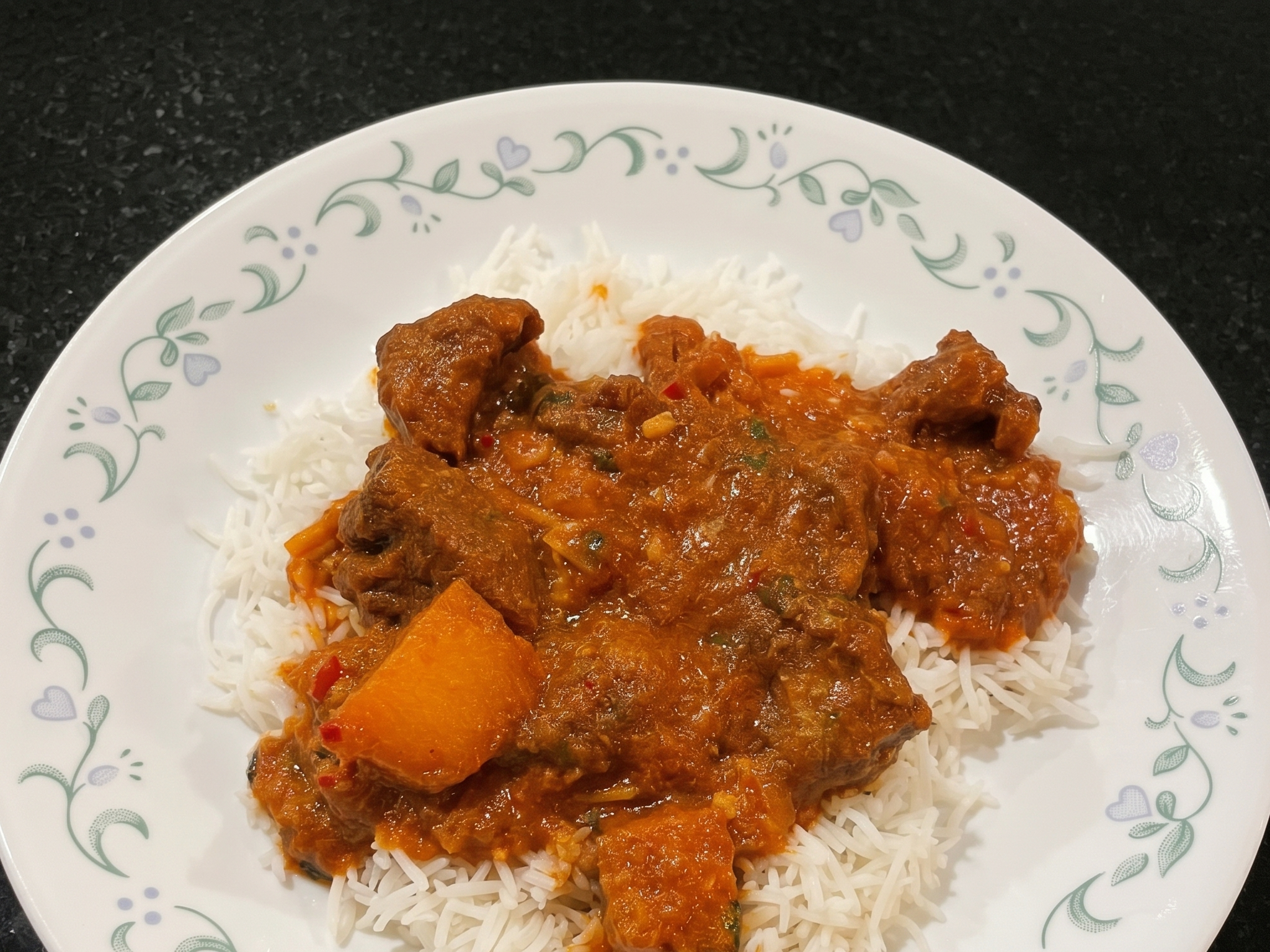 Lamb Tikka Masala.