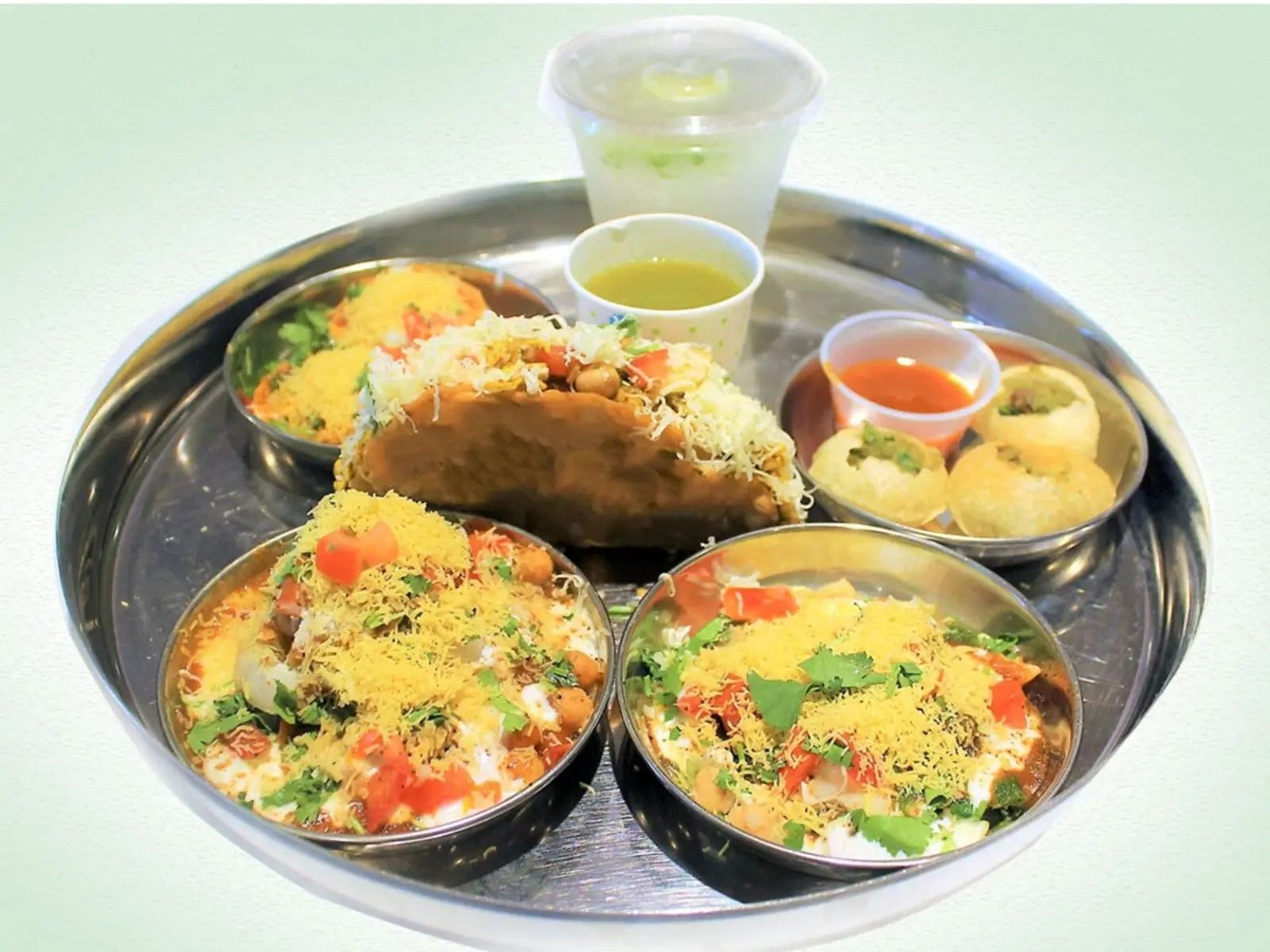 CHAAT THALI.