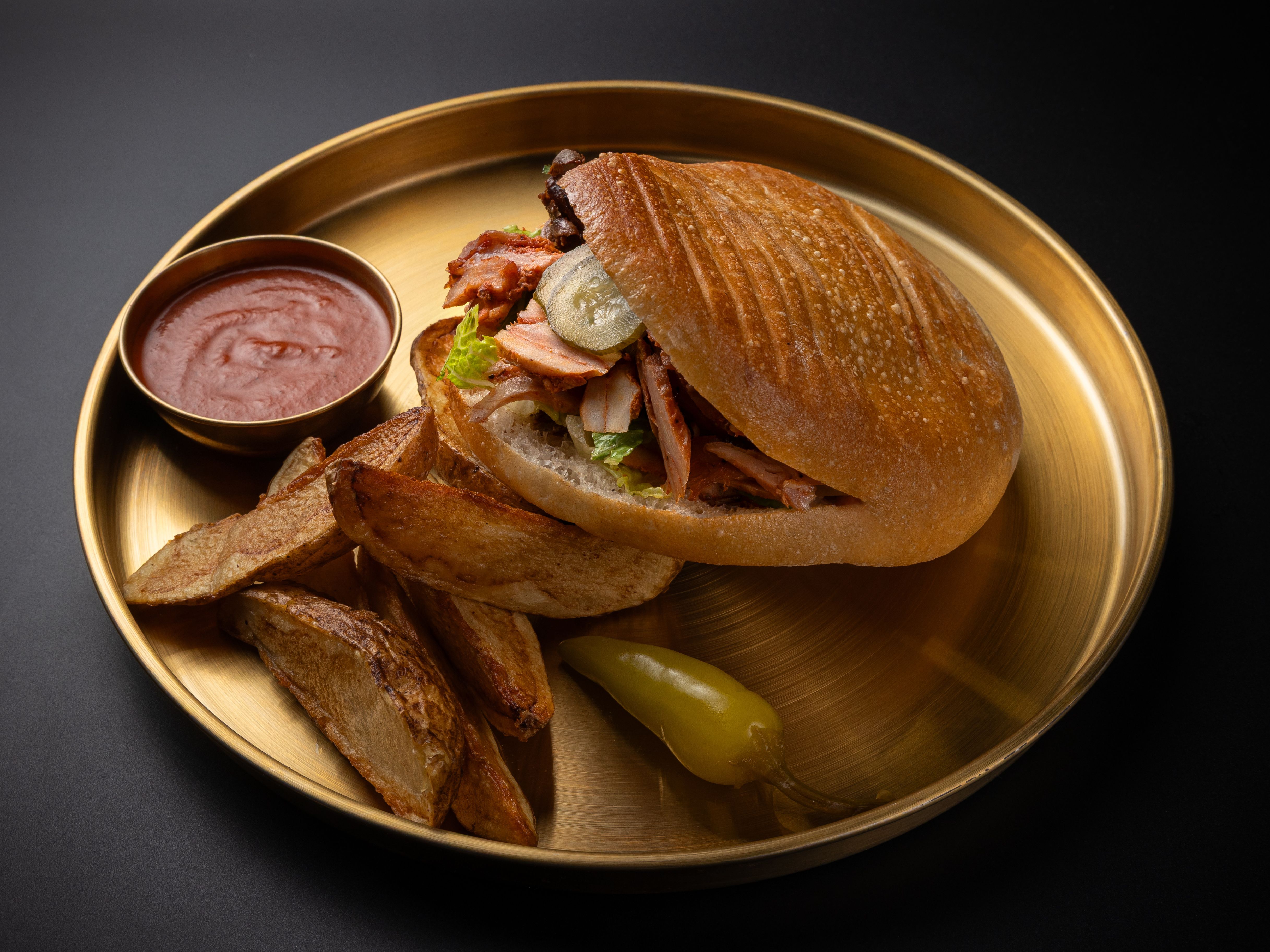 Chicken Shawarma Pita.