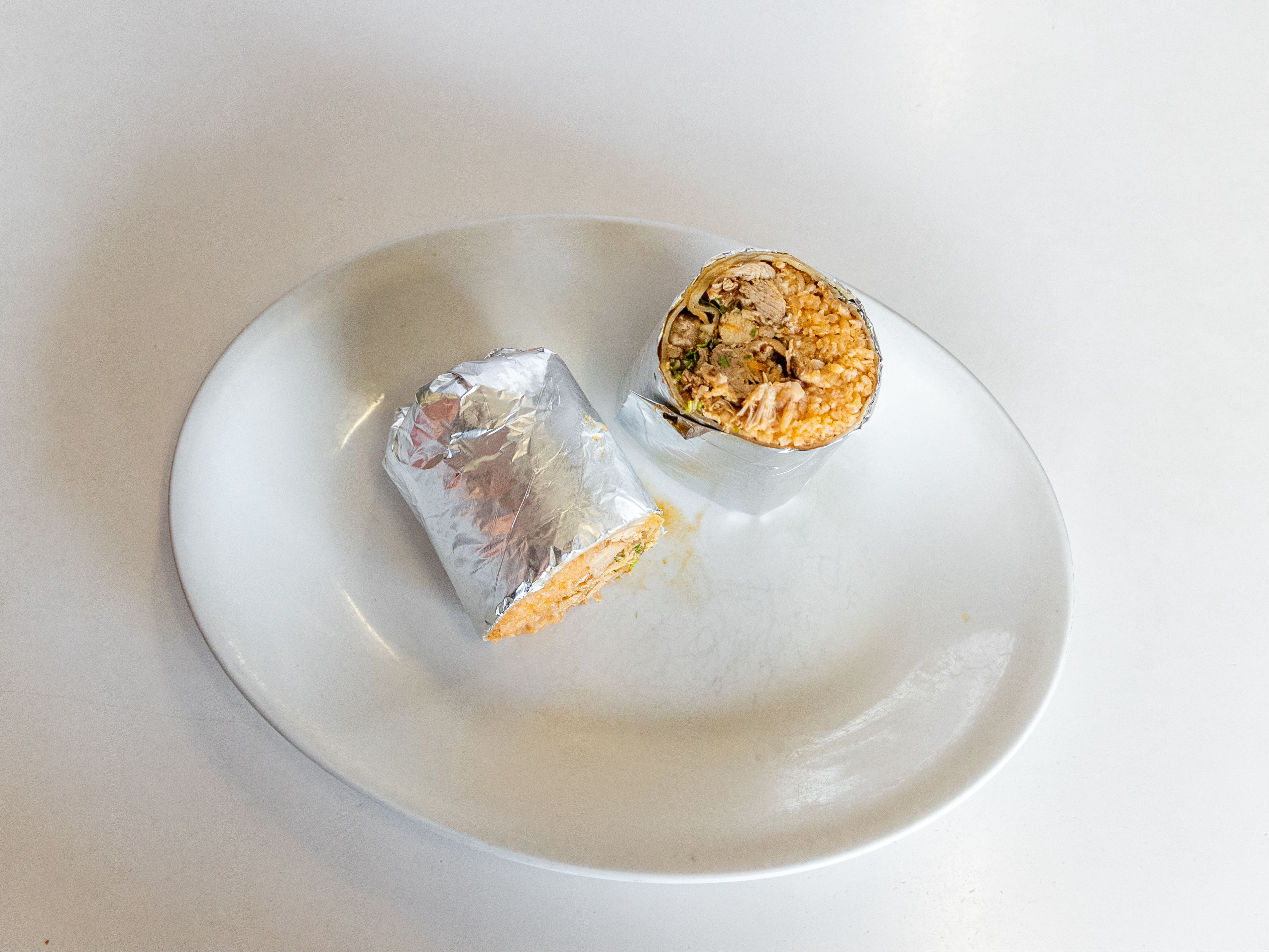 burrito regular pollo