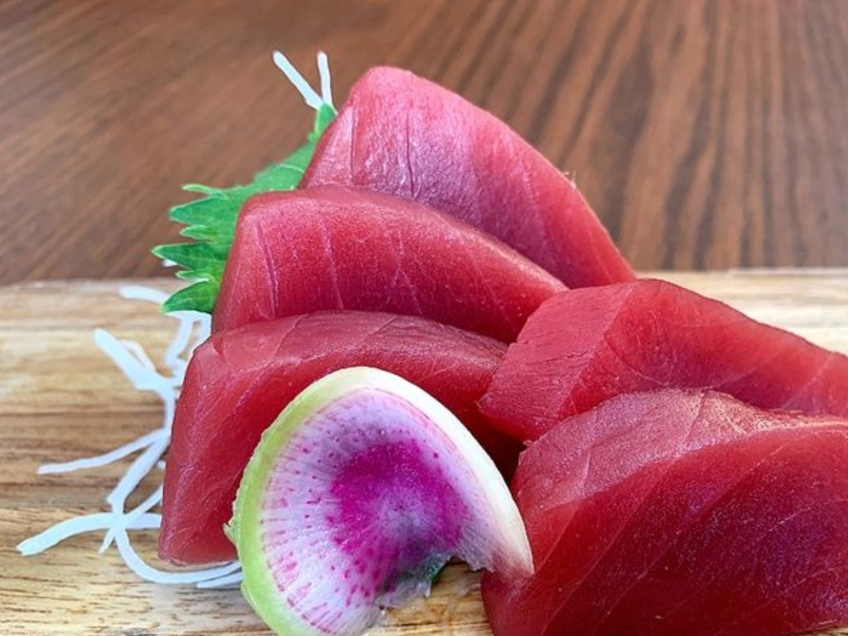 Tuna Sashimi.