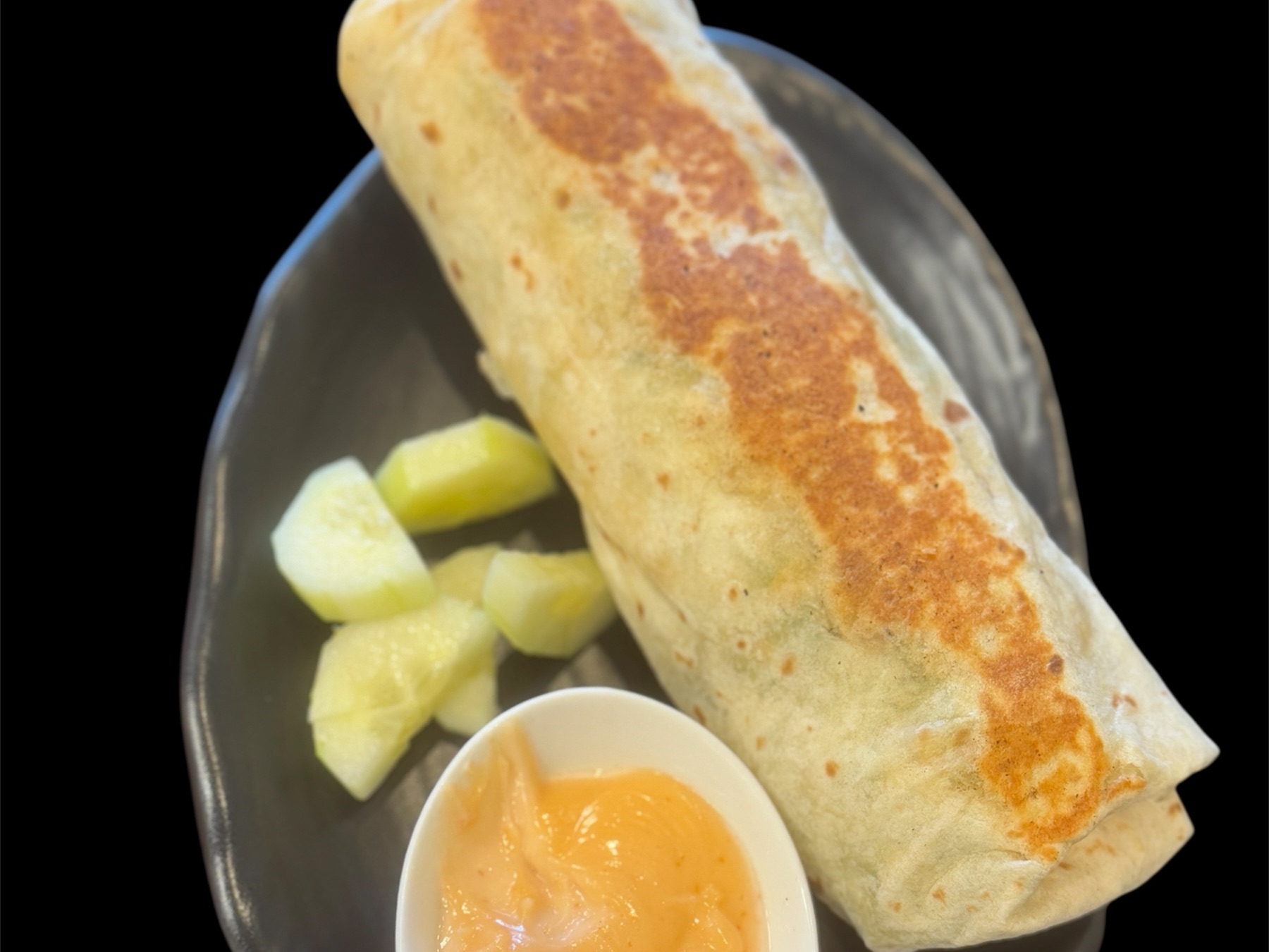 Beef Shawarma ( Beef,Lettuce,Onion,pepper,sharjah Sauce).