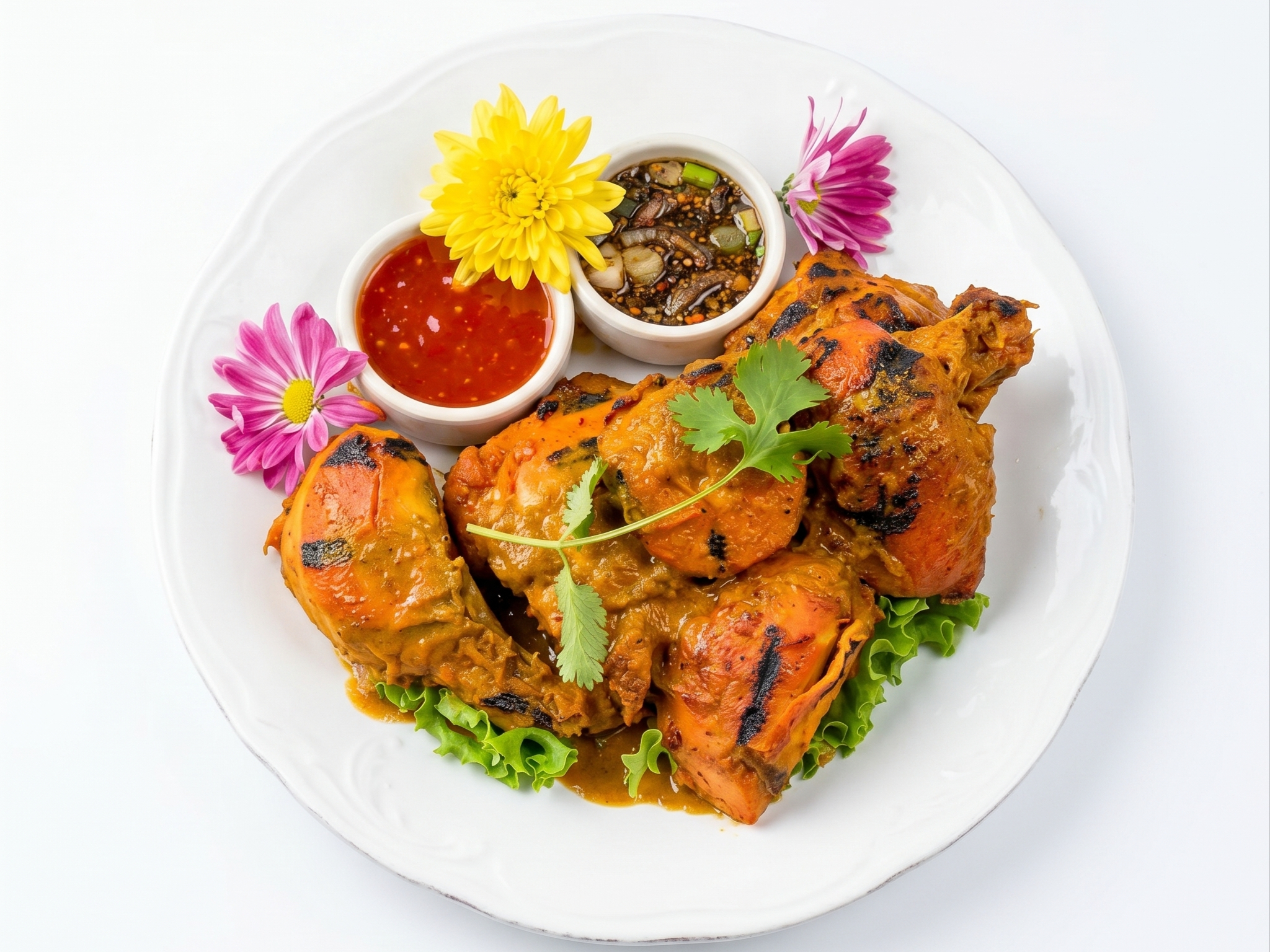 BBQ Half Chicken.