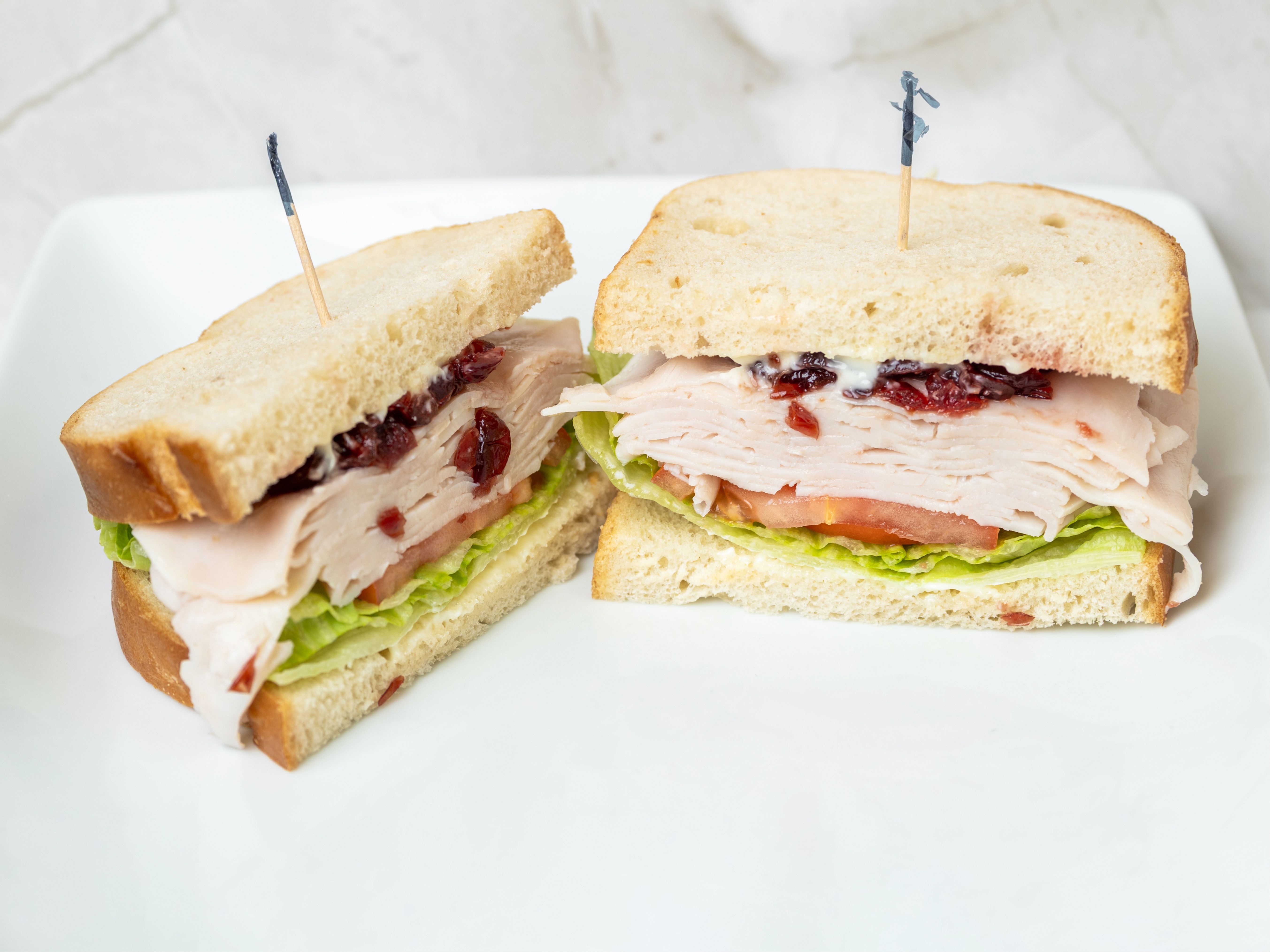Grilled Turkey Club.