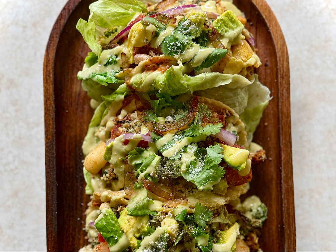 Loaded Breakfast Taco.