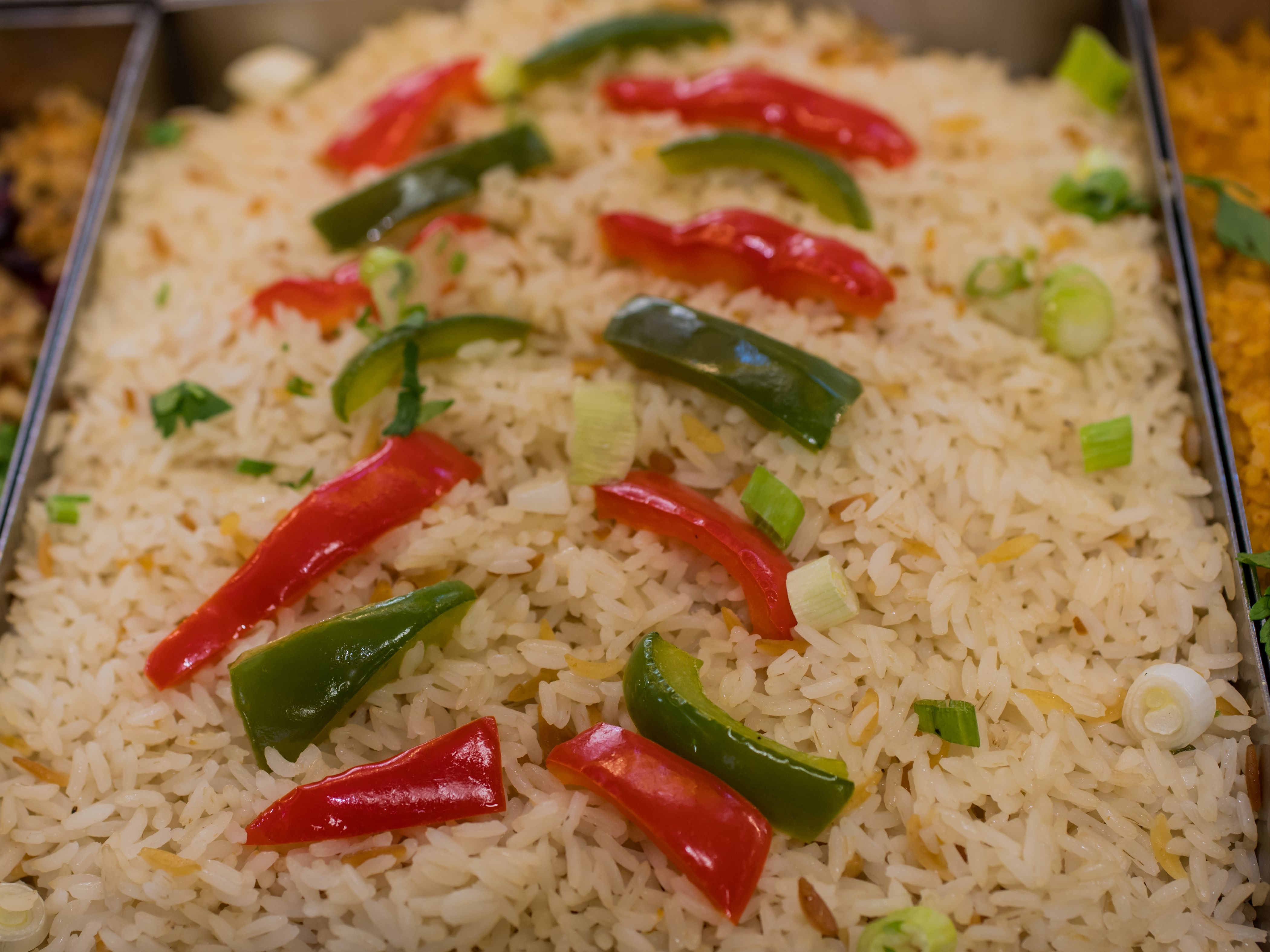 JASMINE RICE PLATTER.