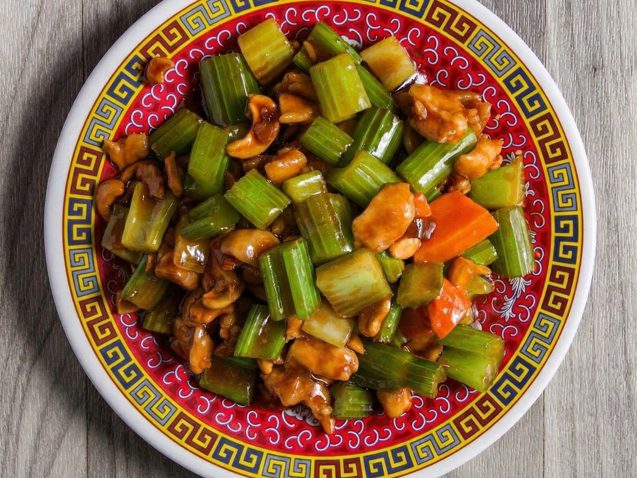 Cashew Chicken.
