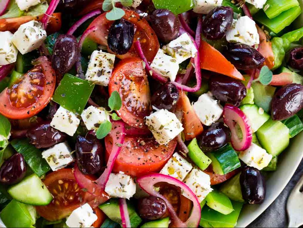 OPA Greek Salad (Half Tray)