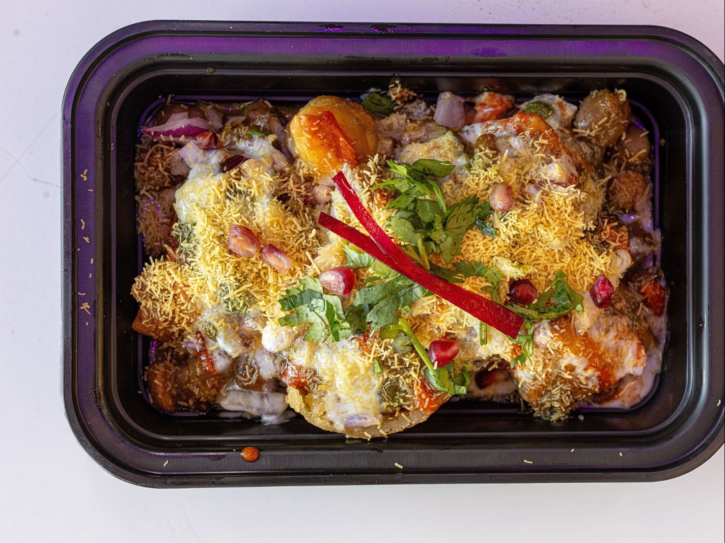 Kachori Chaat (S) (J).