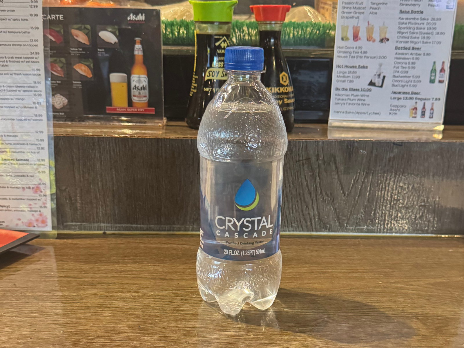 Bottled Water.