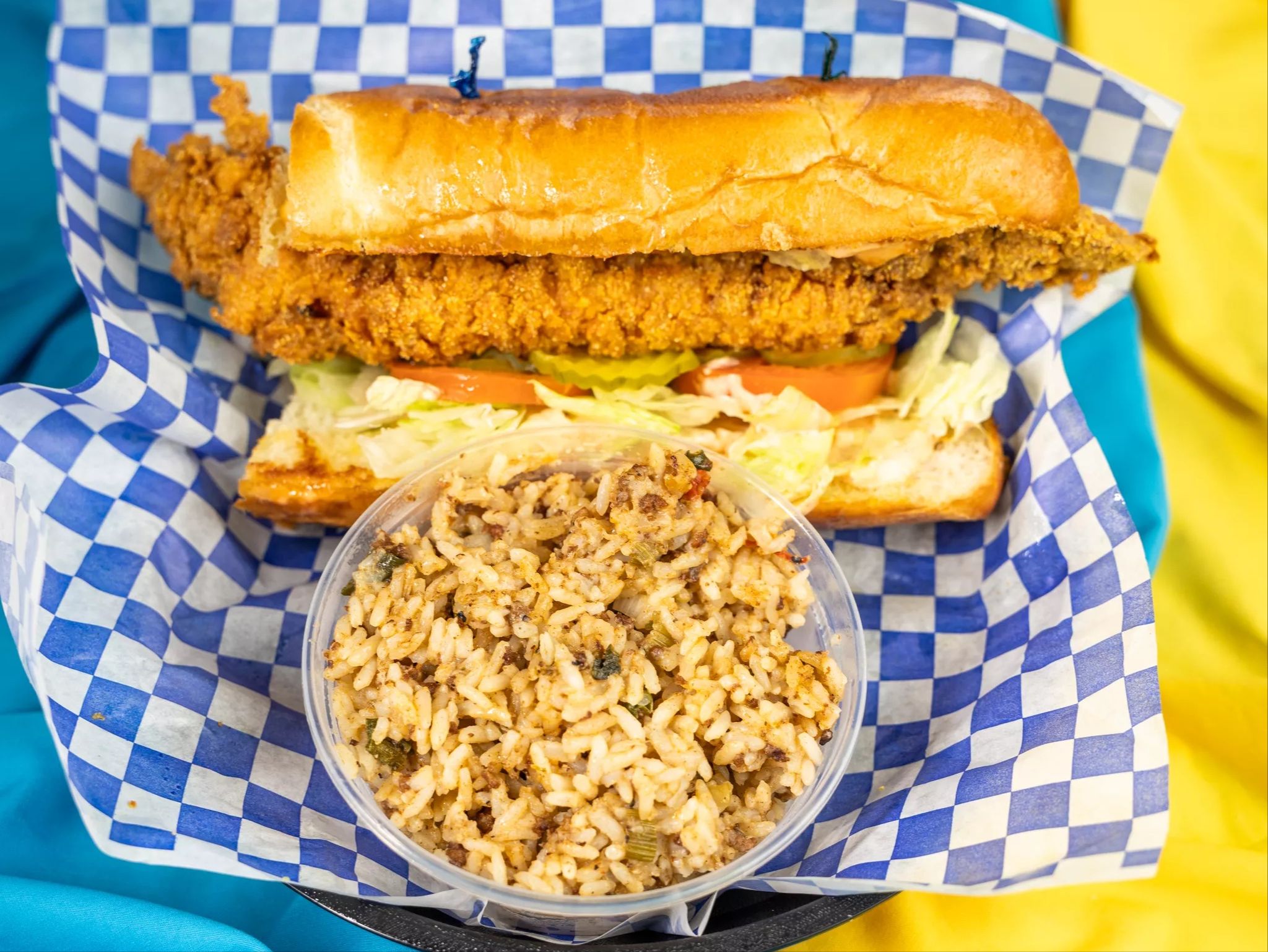Catfish Poboy.