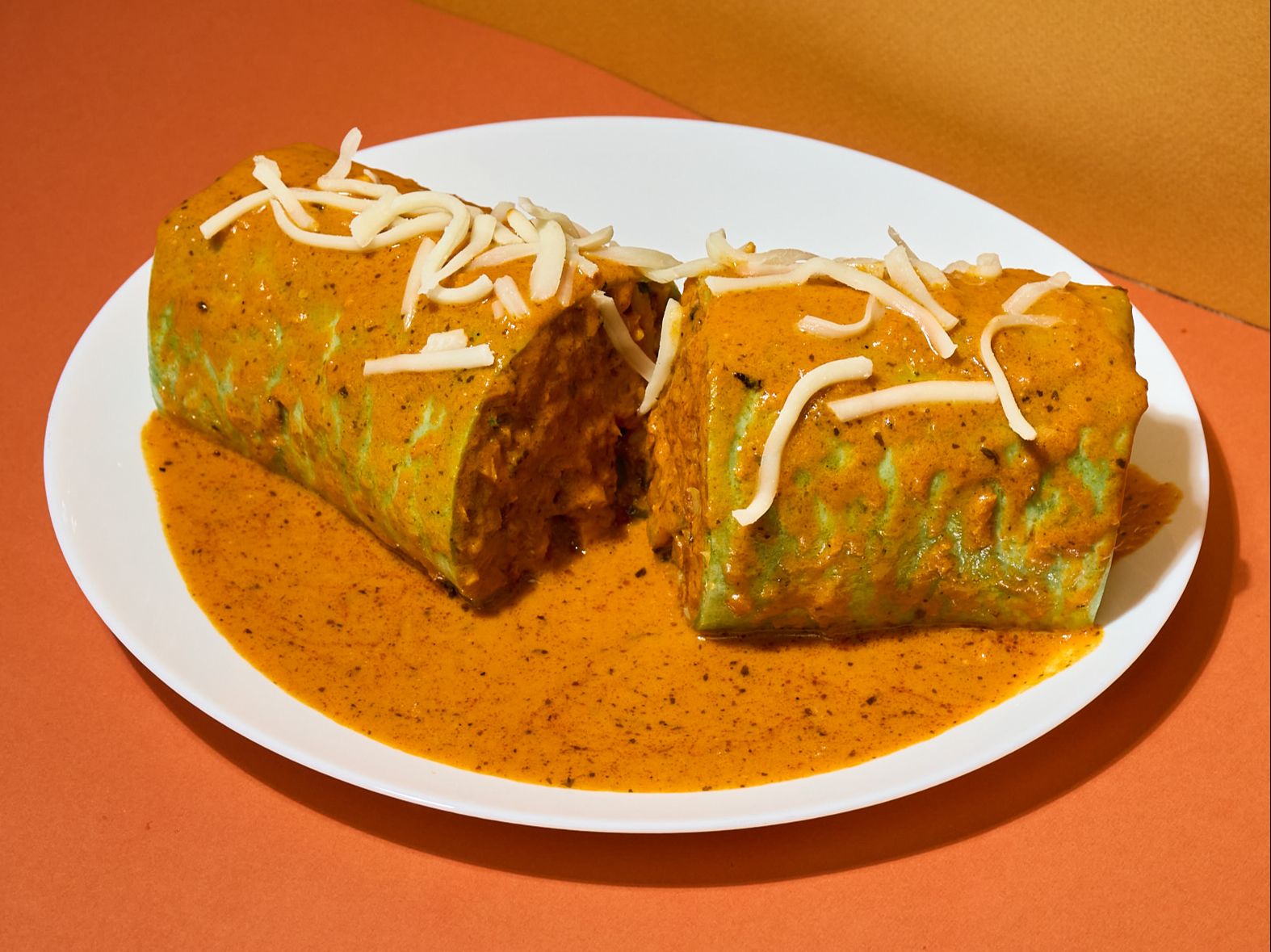 Wet Chicken Burrito.