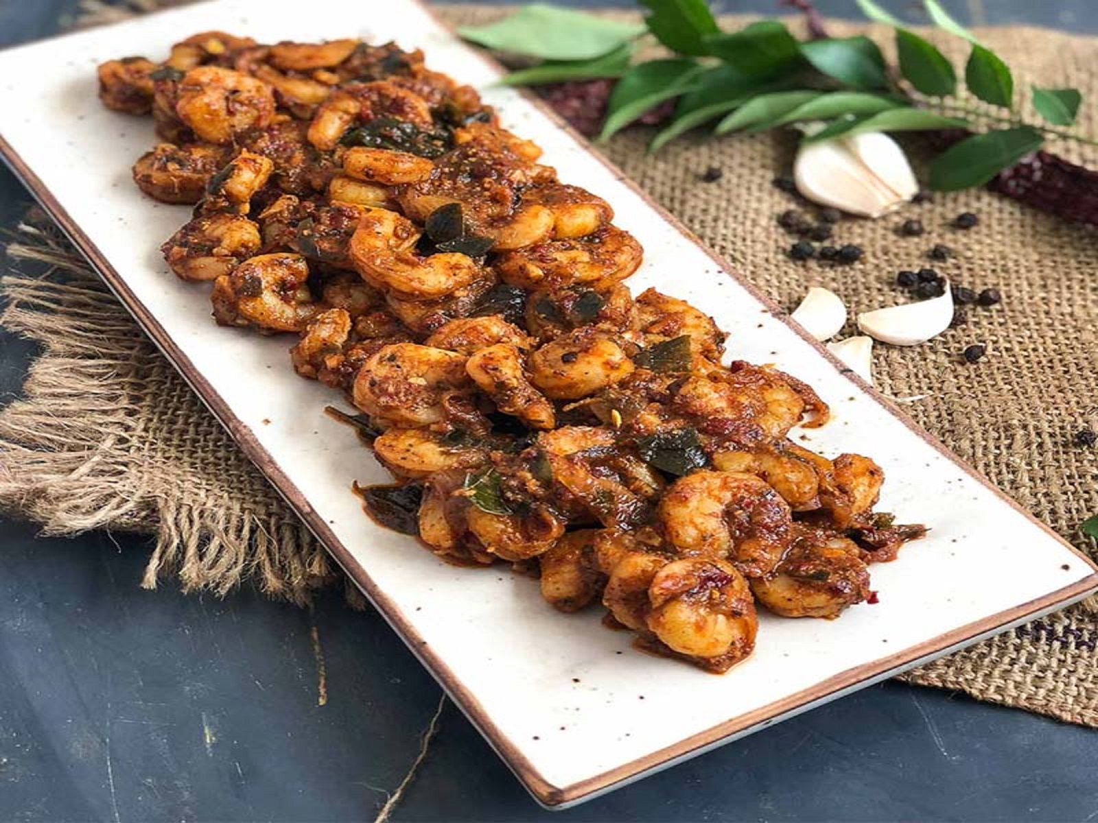 Shrimp Pepper Fry.