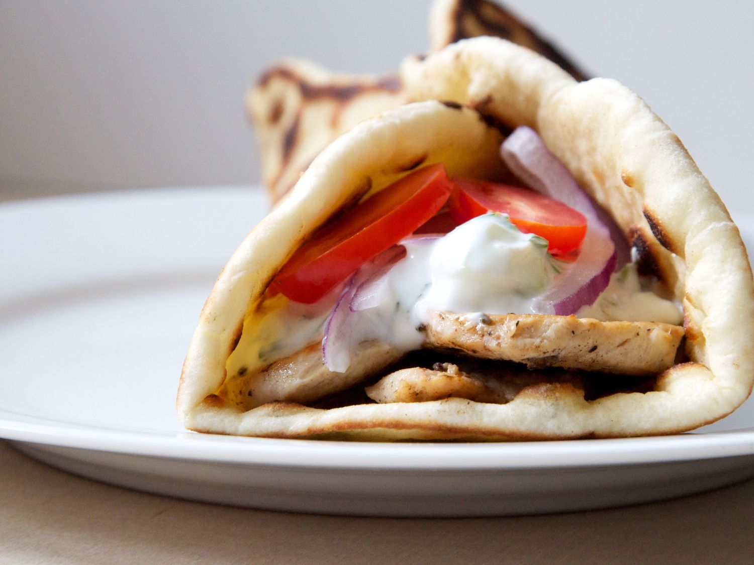 Image-Grilled Chicken Pita