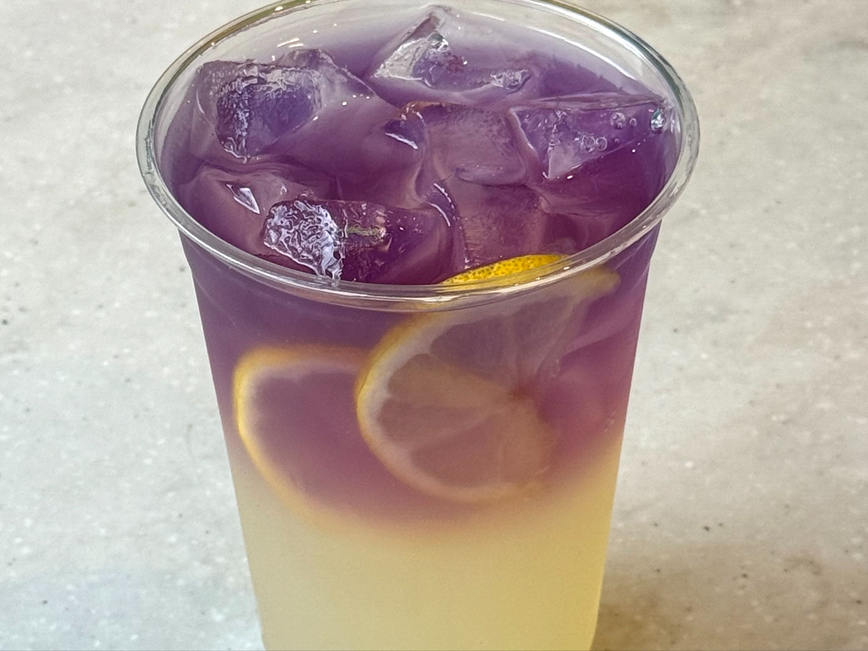 Butterfly Sunset Lemonade.