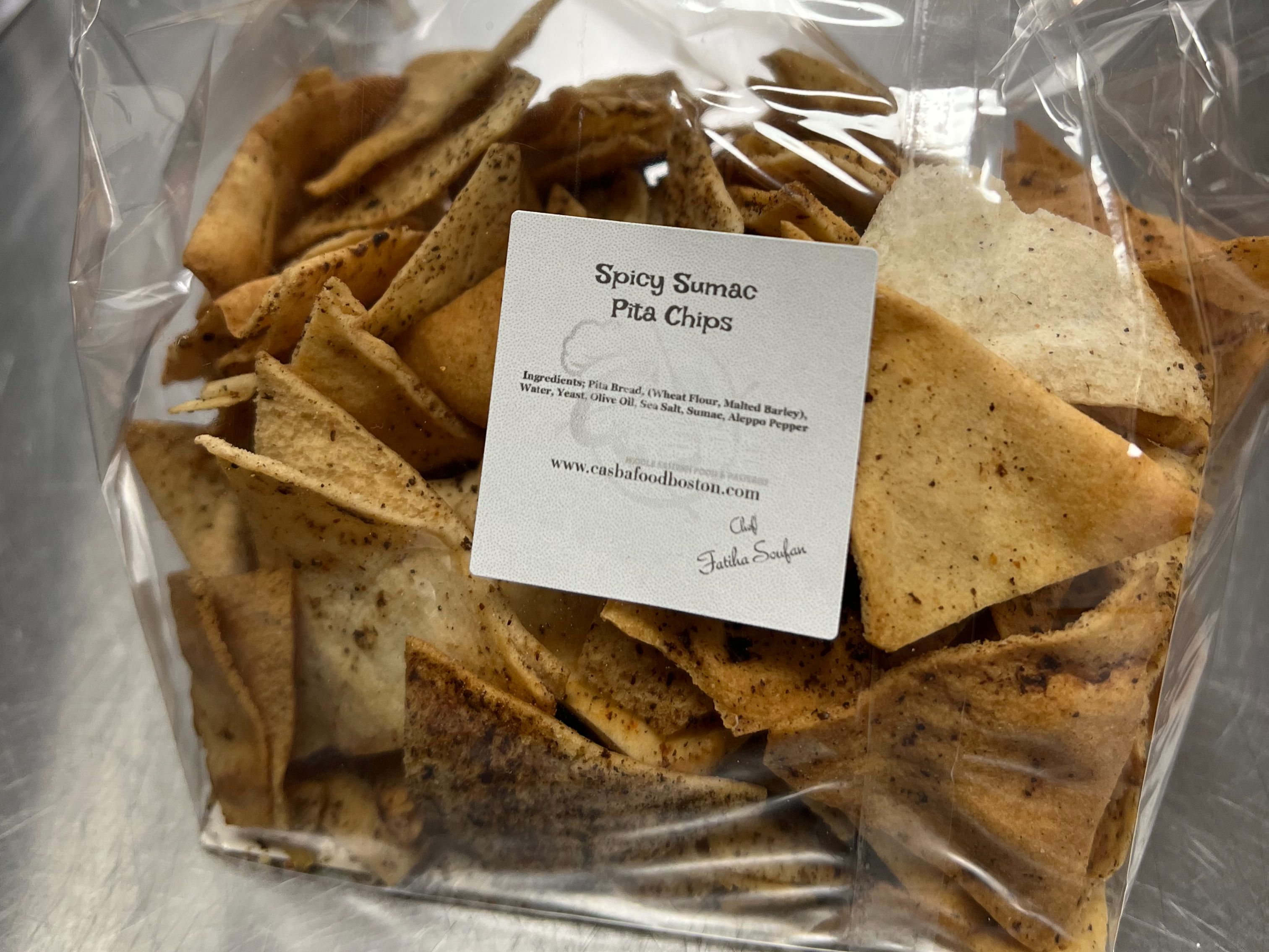 Pita Chips Spicy Sumac.